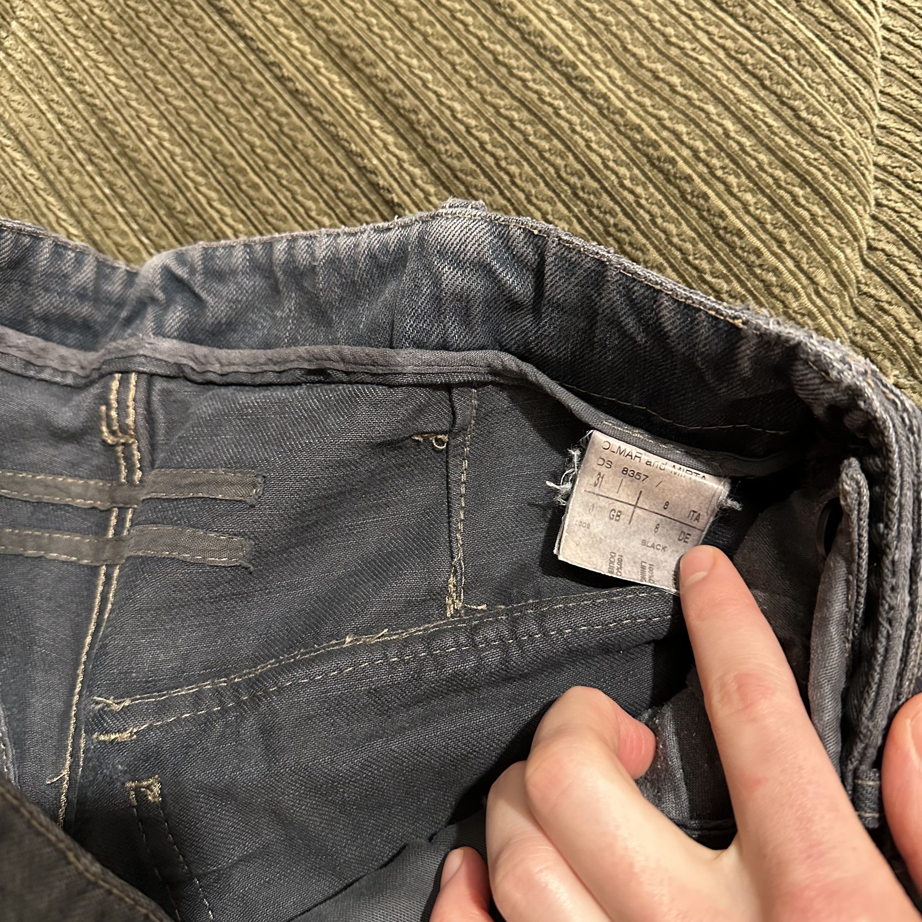 Rick Owens Drkshdw OG Aircut (Double Layered) Jeans Size US 31 - 7 Thumbnail