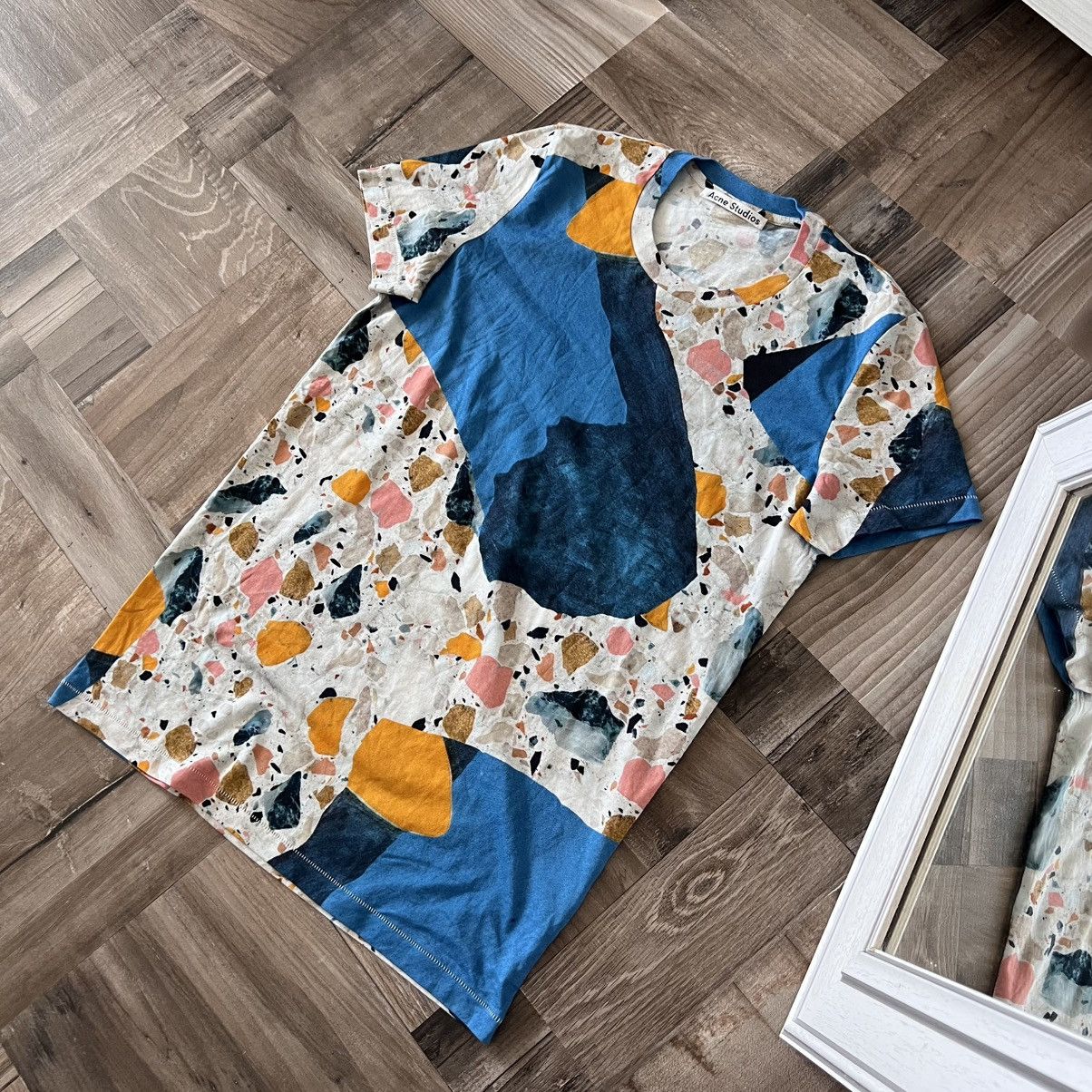 Acne Studios Tee Acne Studios Bliss Terrazzo Size L / US 10 / IT 46 - 2 Thumbnail