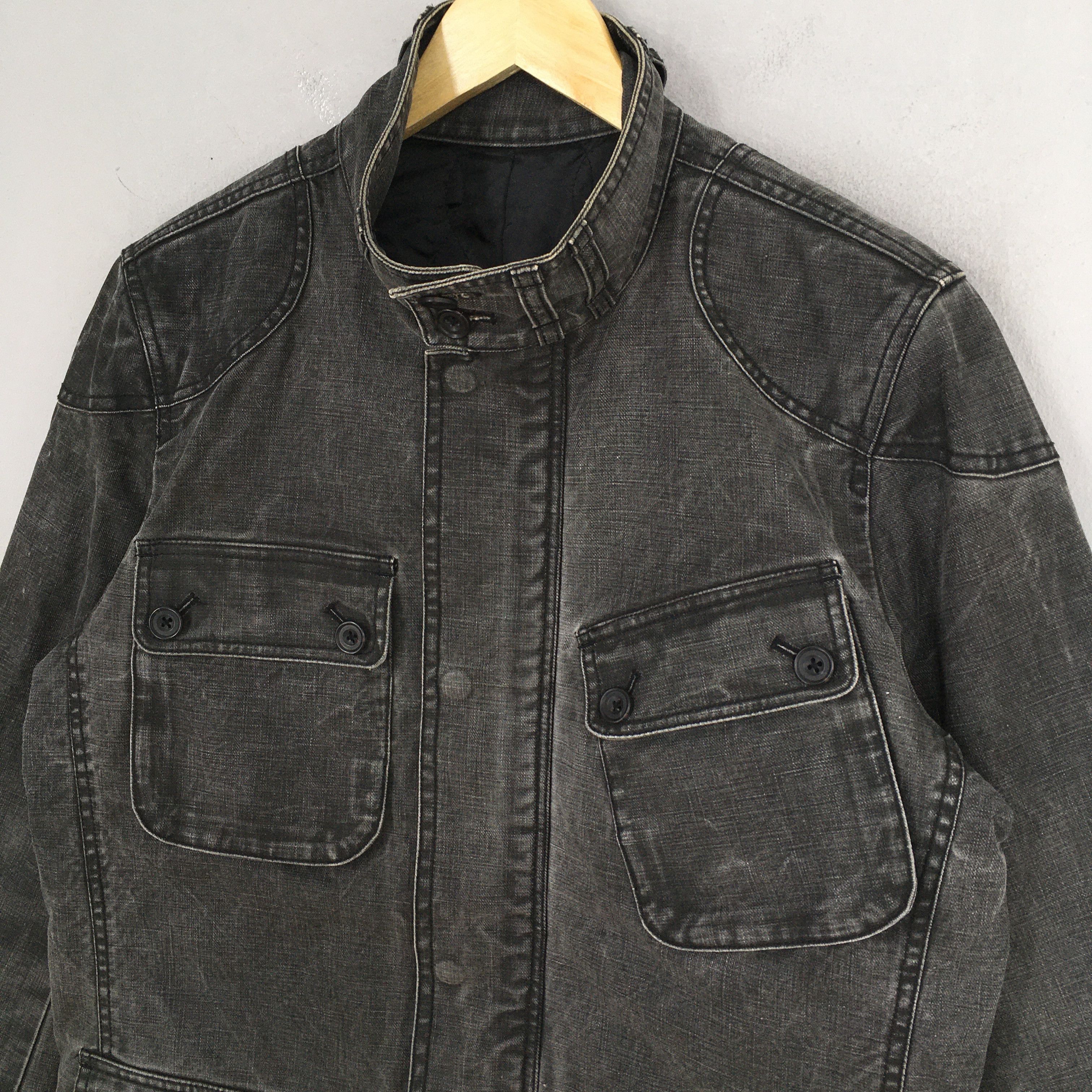 Japanese Brand Vintage Japanese Workwear Denim Jeans Jacket Medium Size US M / EU 48-50 / 2 - 3 Thumbnail