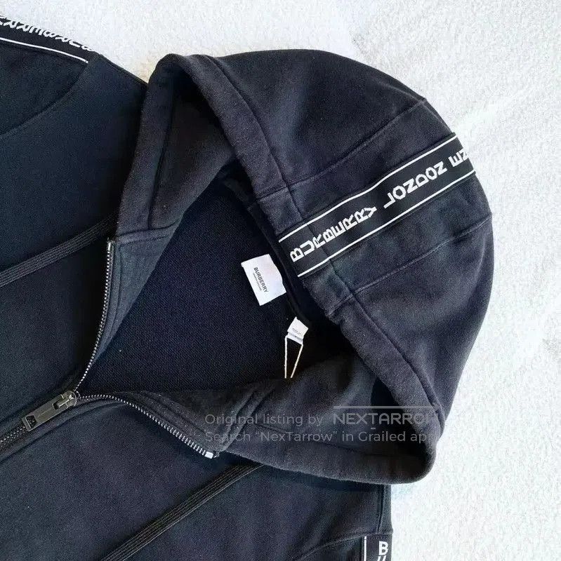 Burberry Burberry Black Cotton Women's Jacket. Size S / US 4 / IT 40 - 4 Thumbnail