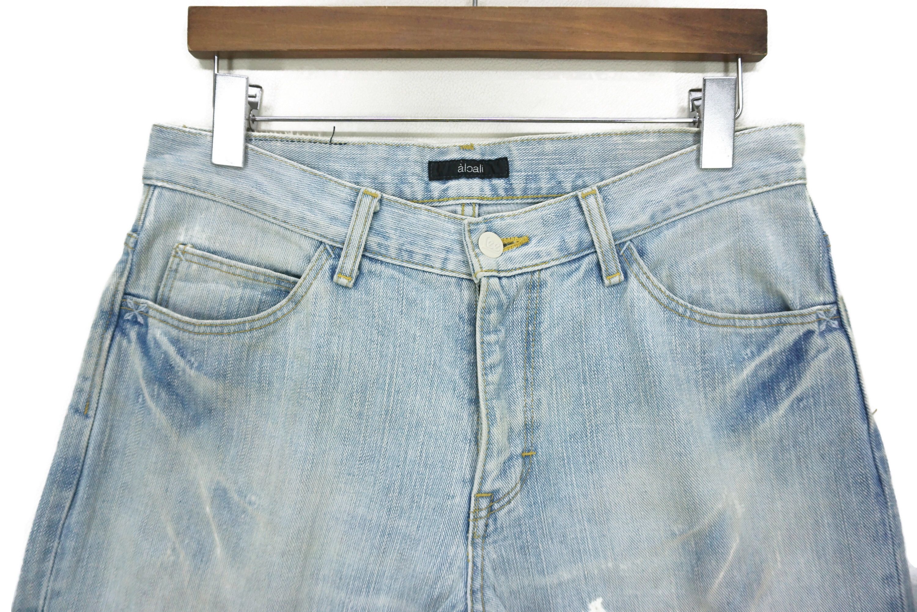 Lee Lee X Alcali Japan Size 29 fit W31xL31 Linen Blend Denim Size US 29 - 3 Thumbnail