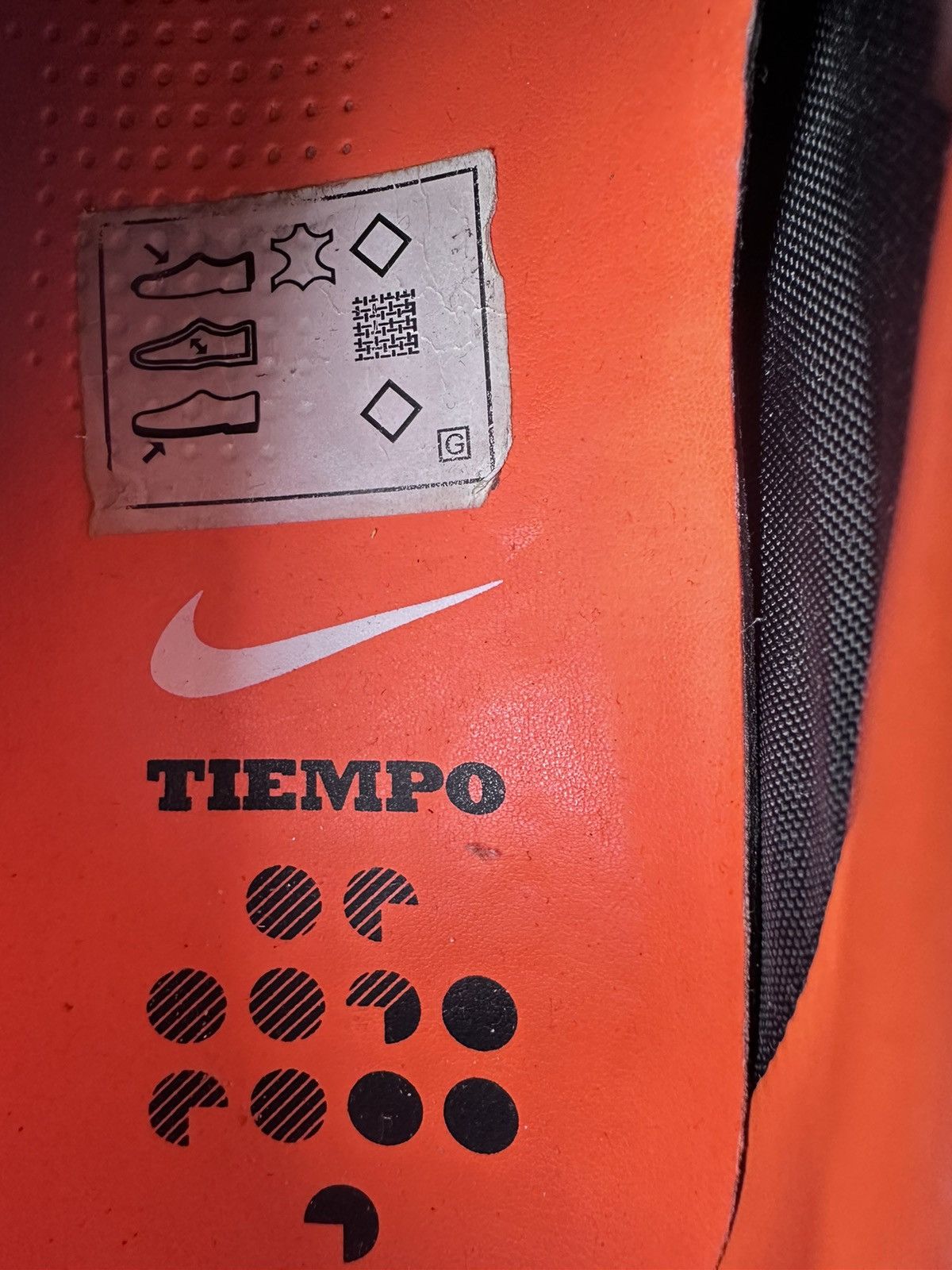 Nike × Vintage Nike Tiempo Legend Leather Rare Soccer Football Cleats Boots Size US 11 / EU 44 - 14 Thumbnail