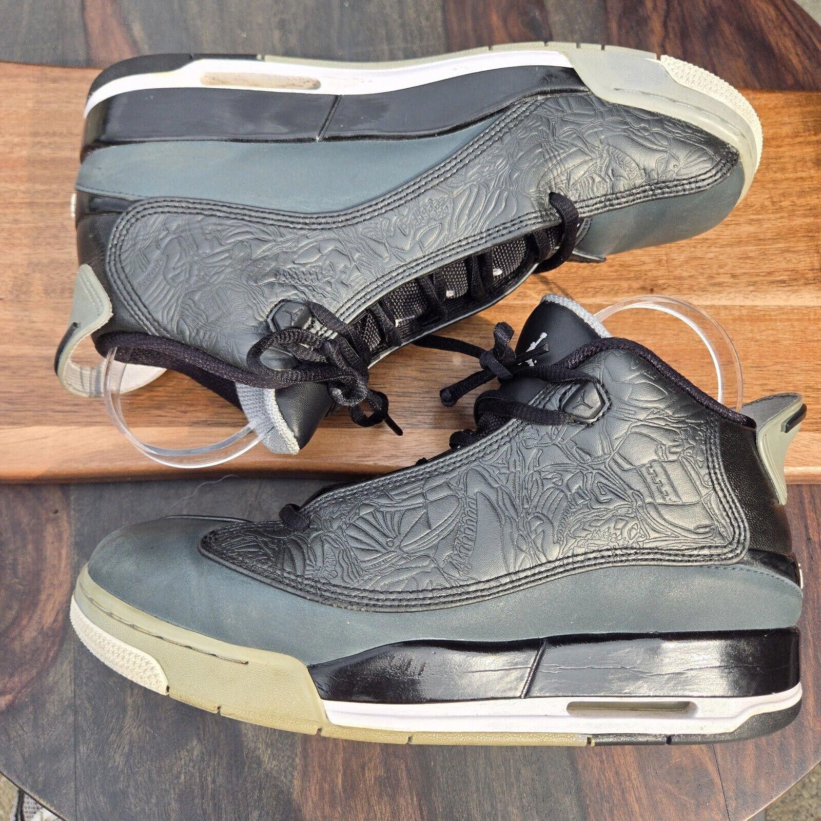 Designer Nike Air Jordan Dub Zero Charcoal Wolf SZ 7Y 311047-004 AS2 Size US 7 / EU 40 - 7 Thumbnail