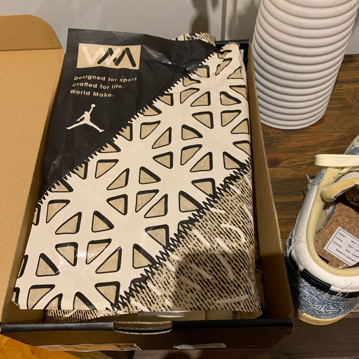 Jordan Brand Jordan 1 low sashiko denim Size US 7 / EU 40 - 5 Thumbnail