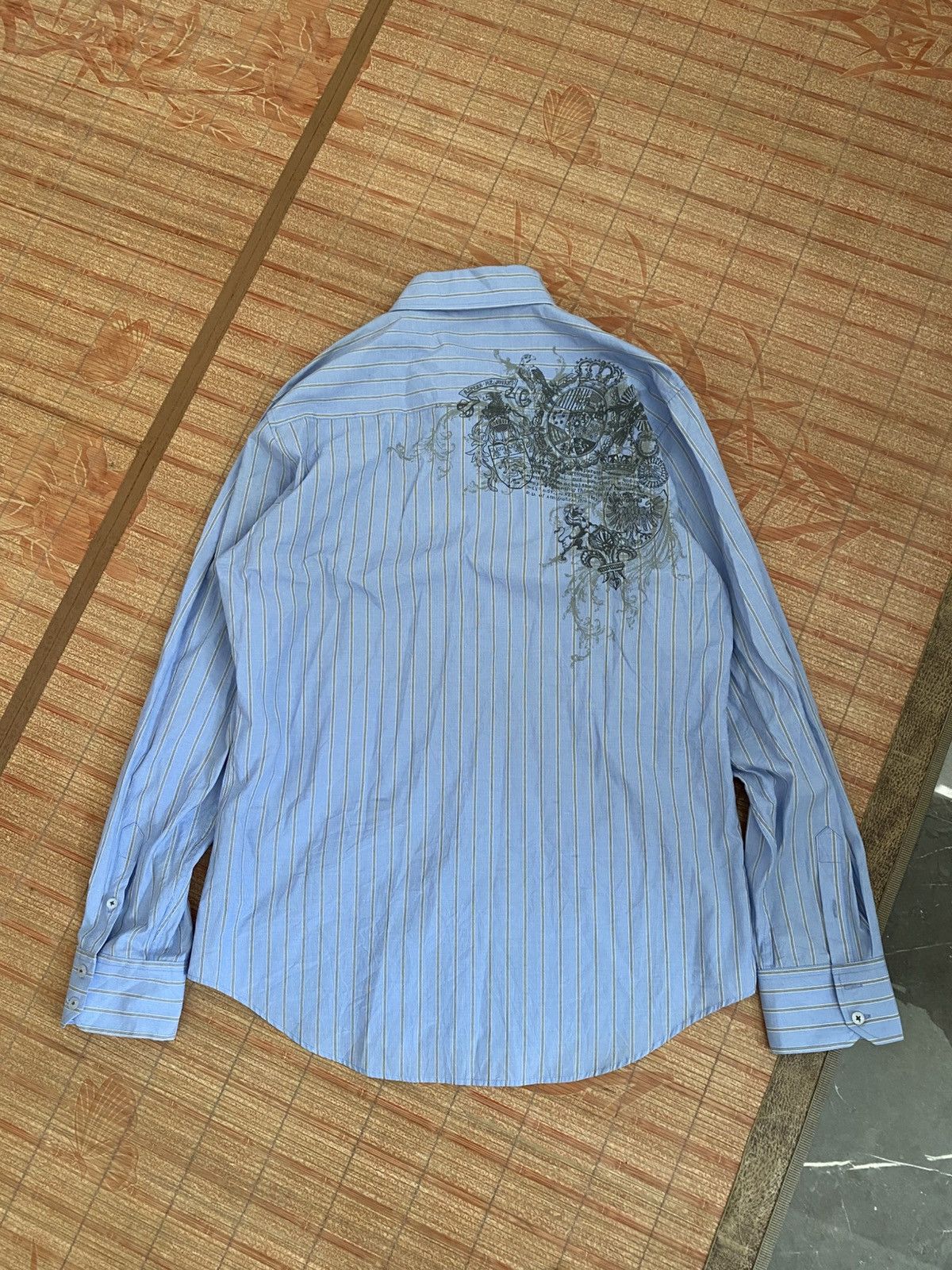 Yohji Yamamoto Japanese Button Ups Poem Dragon Styled Yohji Y3 AA0170 Size US XL / EU 56 / 4 - 2 Thumbnail