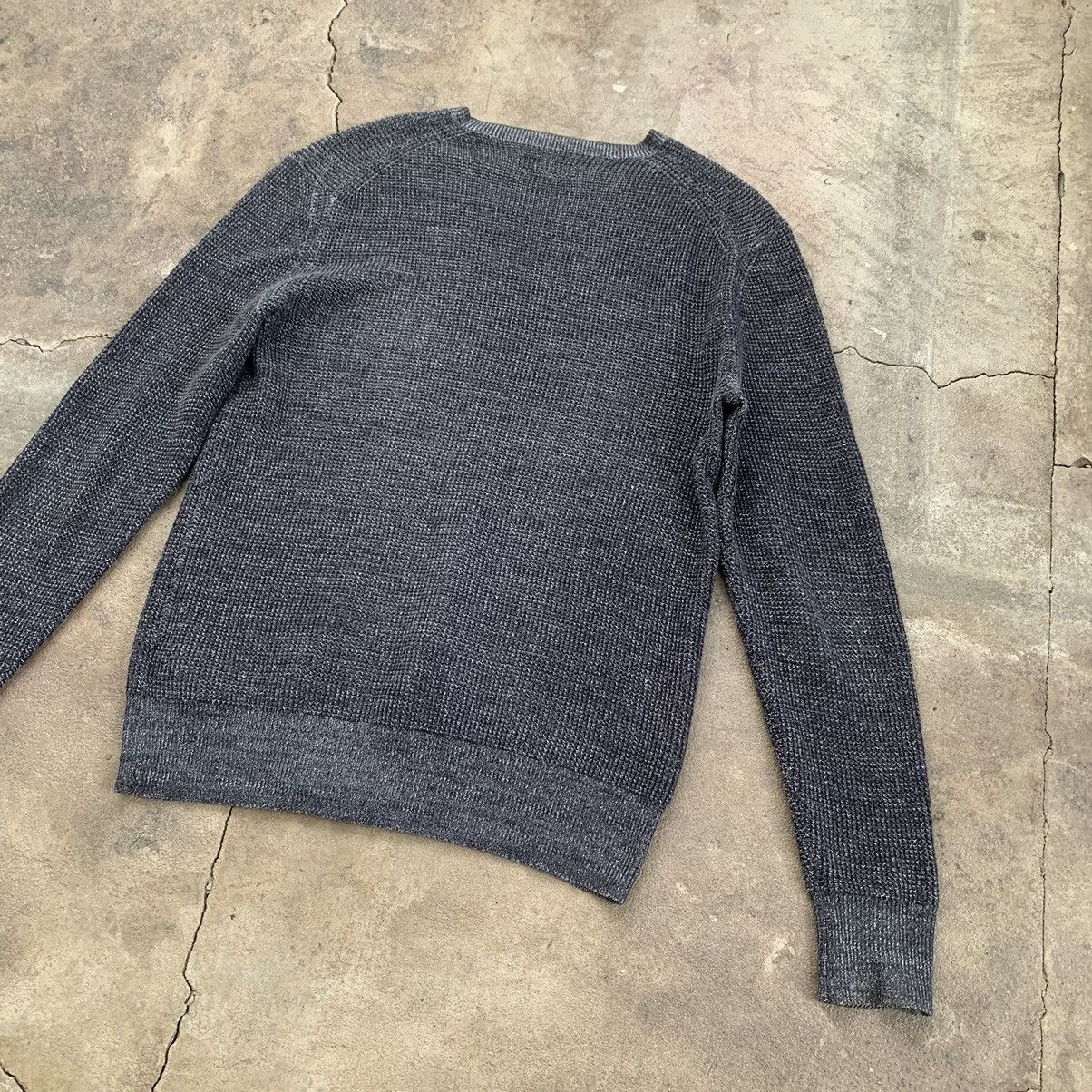 Allsaints Allsaints Mens serle crew Ribbed Sweater Y2K Size US M / EU 48-50 / 2 - 8 Thumbnail