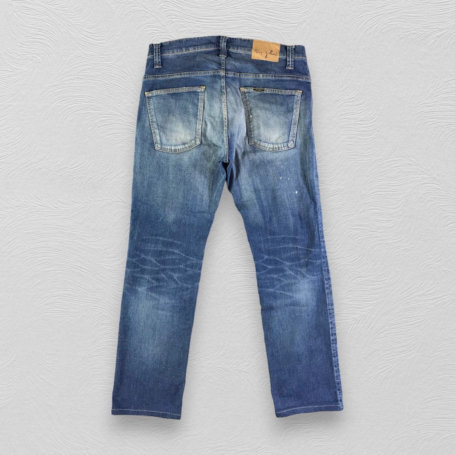 Big John Vintage Big John Jeans Ripped Denim KJ2460 Size US 34 / EU 50 - 2 Thumbnail