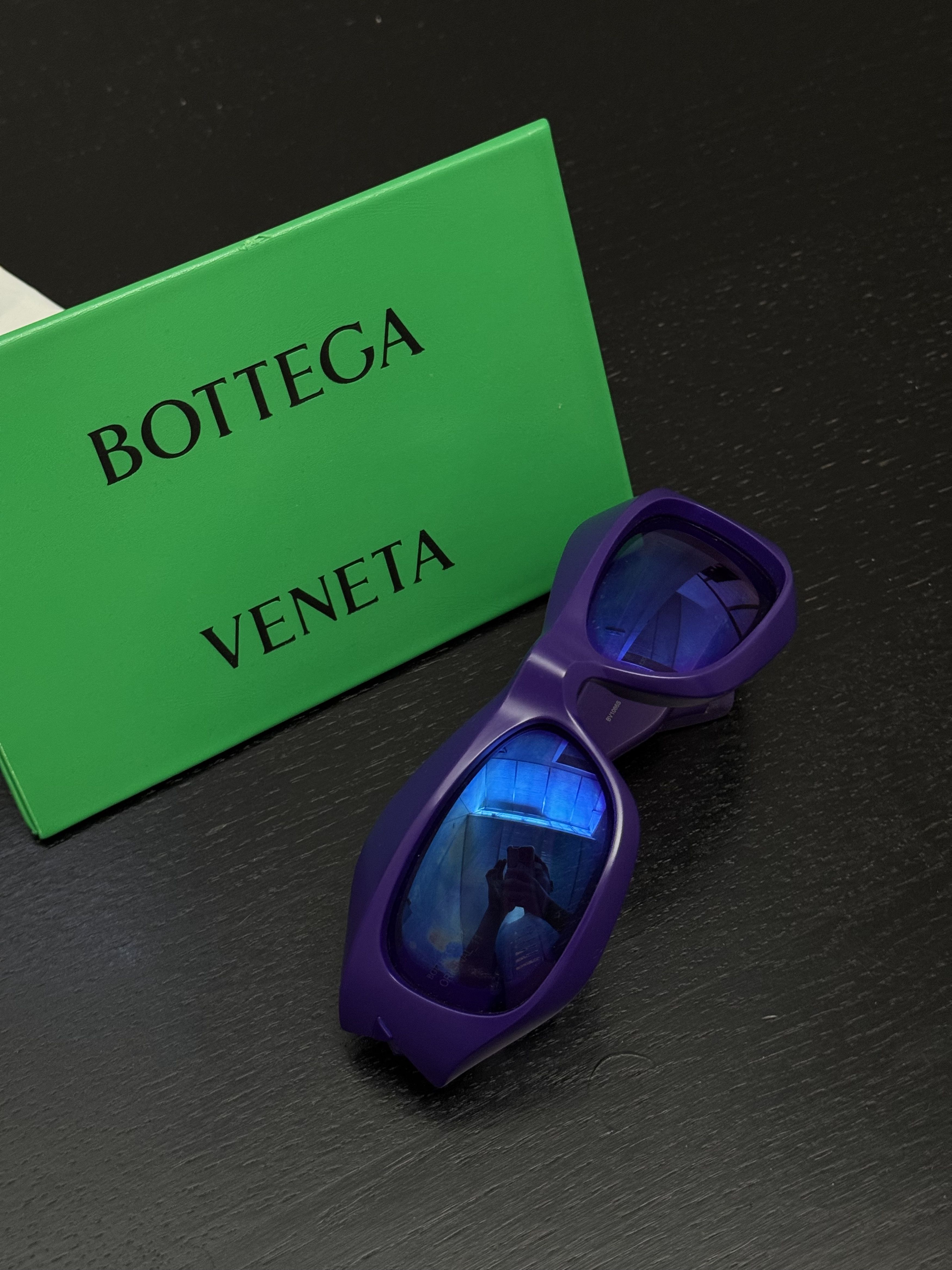 Bottega Veneta Bottega Veneta BV1086S 008 Sunglasses Size ONE SIZE - 4 Thumbnail