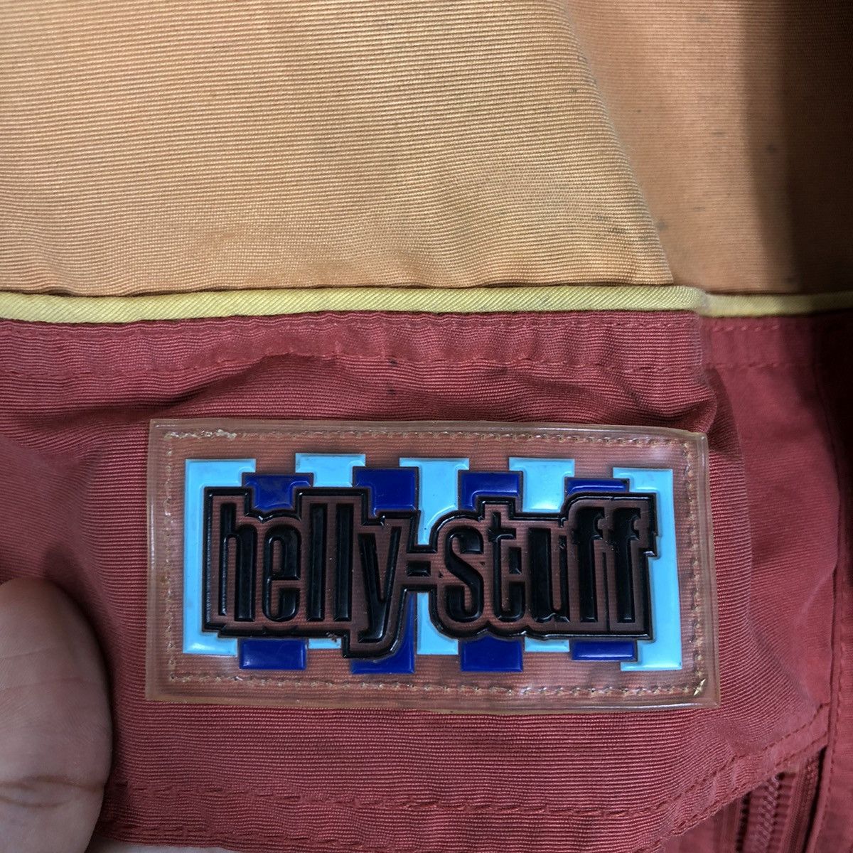 Japanese Brand 🔥Rare Multi Colour Design Survival Jacket Helly Hansen Size US L / EU 52-54 / 3 - 11 Thumbnail