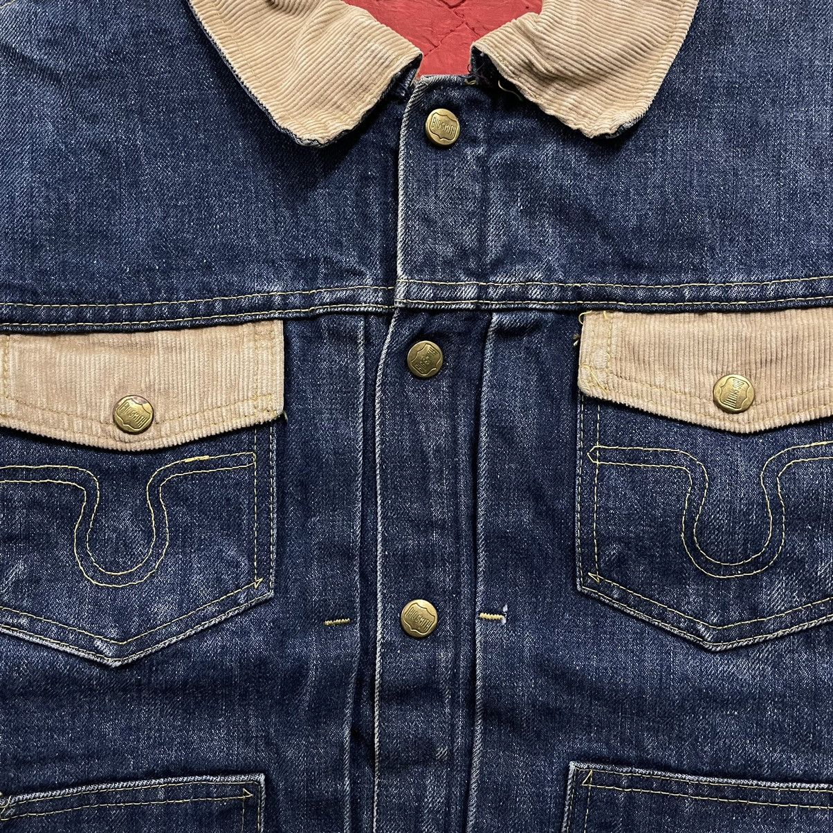 Vintage Vintage Big Smith Denim Jacket Distressed Size US L / EU 52-54 / 3 - 9 Thumbnail