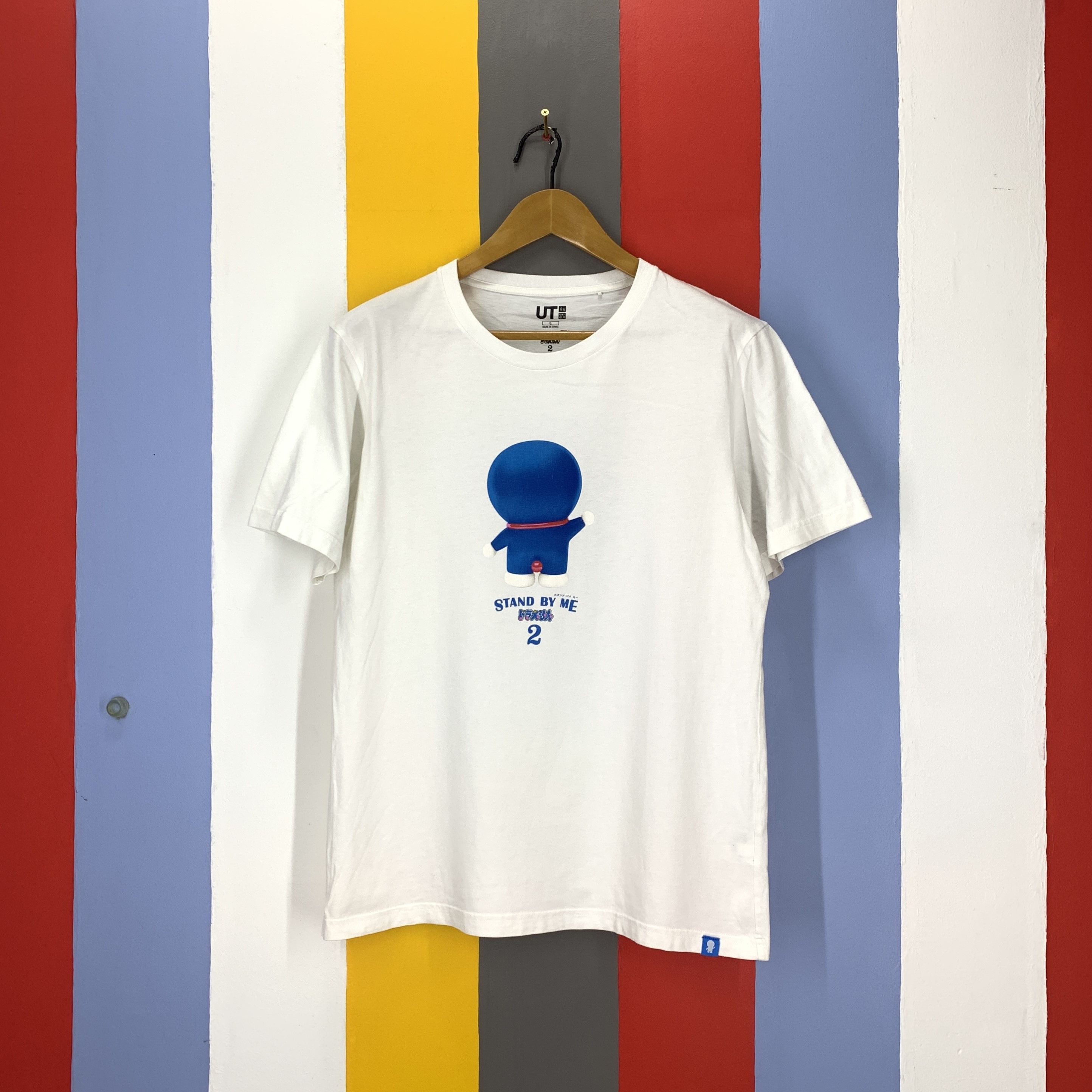 Cartoon Network × Uniqlo DORAEMON x UNIQLO Crew Neck T Shirt #1808/07 Size US M / EU 48-50 / 2 - 1 Thumbnail