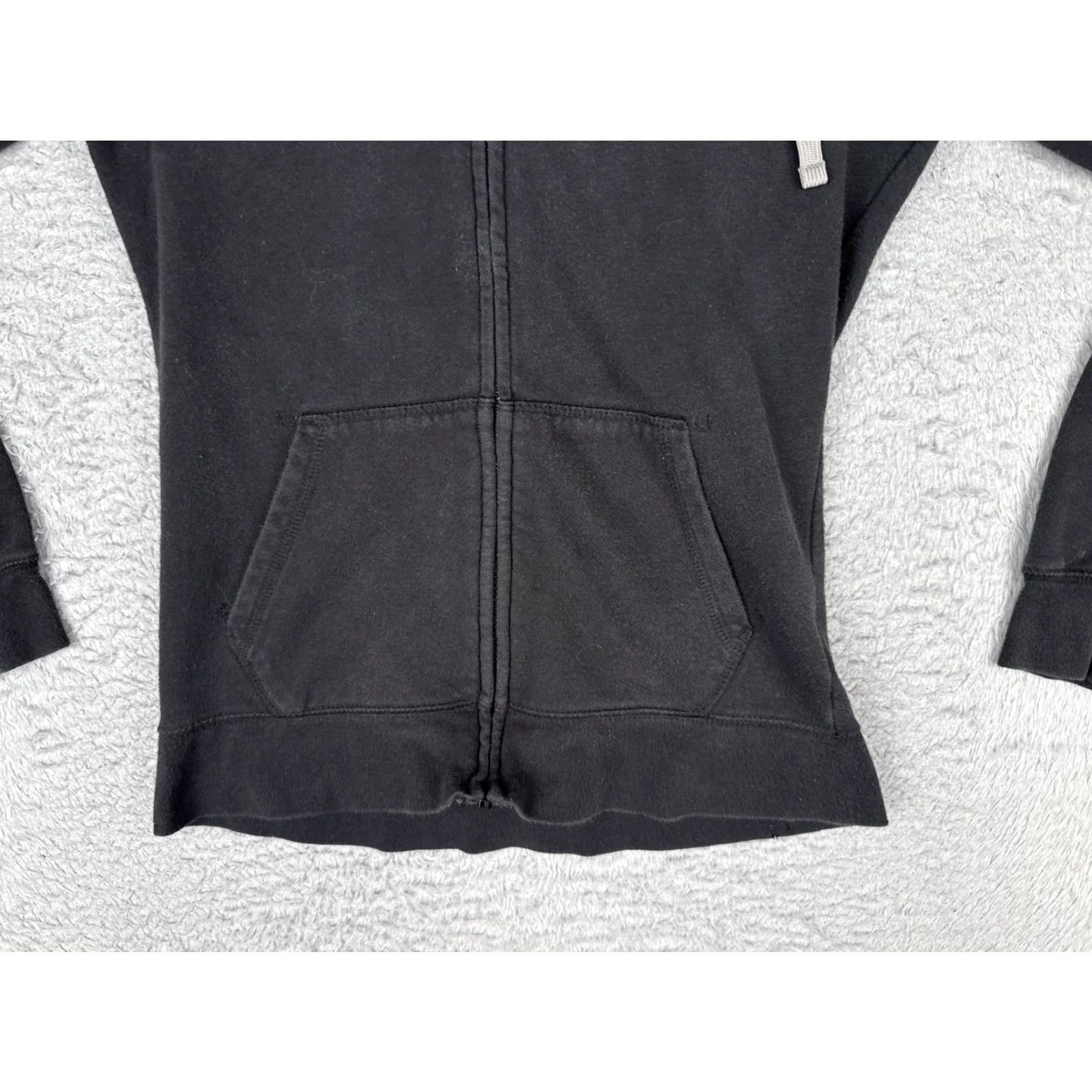 The North Face The North Face Hoodie Womens Small Black Full Zip Logo Fleece Sweatshirt Size S / US 4 / IT 40 - 5 Thumbnail