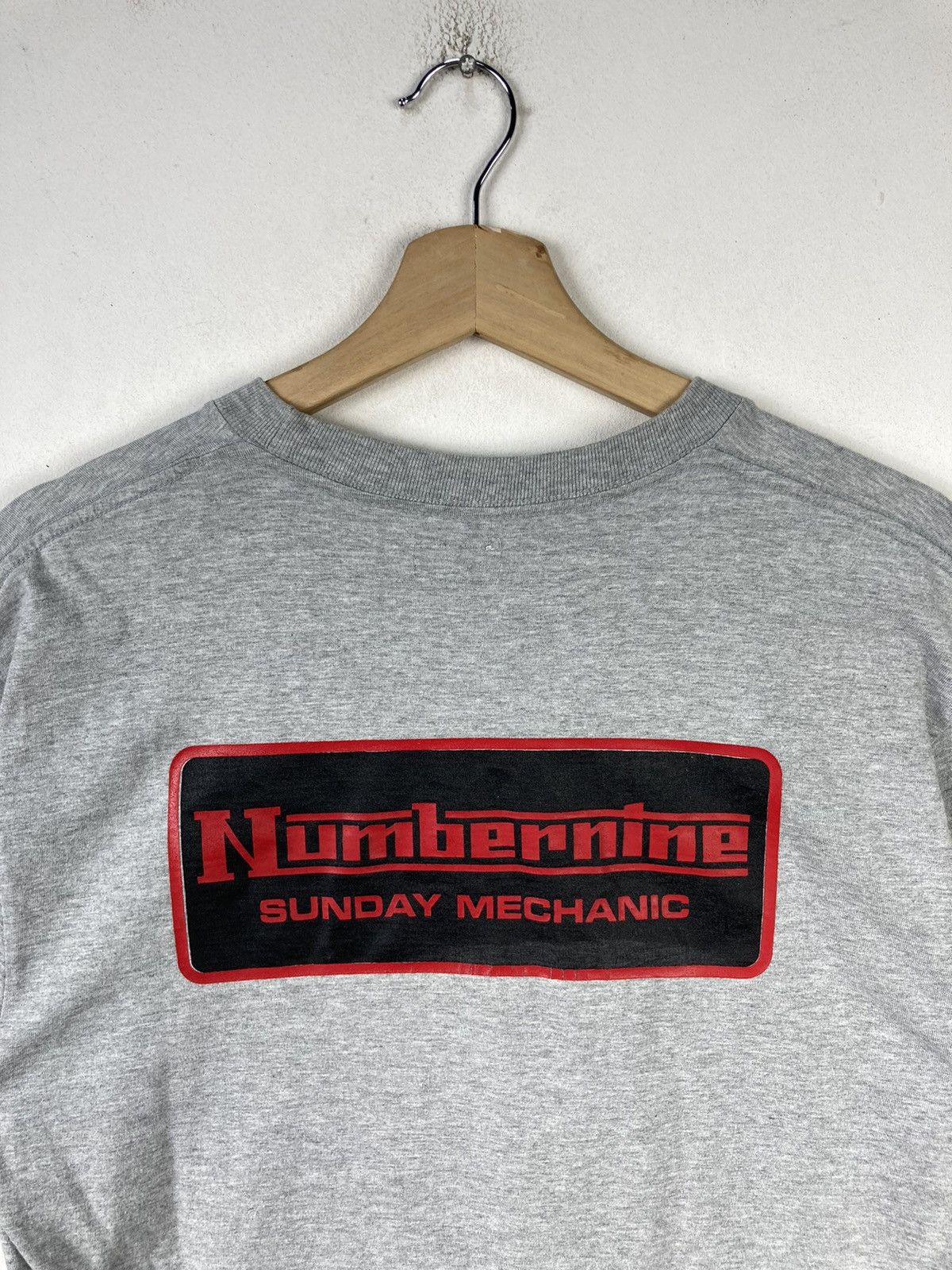 Number (N)ine SS98 Number Nine Japan Sunday Mechanic Box Logo T-Shirt Size US M / EU 48-50 / 2 - 4 Thumbnail