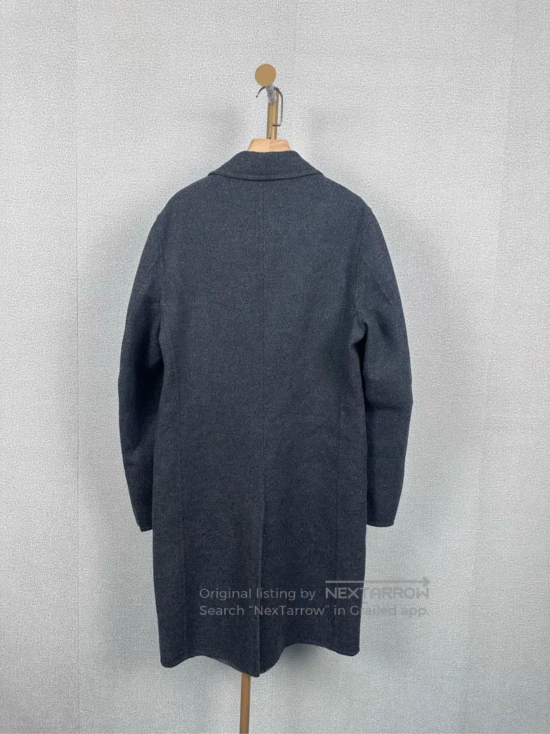 Hermes Hermes Gray Long Wool Coat Size US M / EU 48-50 / 2 - 2 Thumbnail
