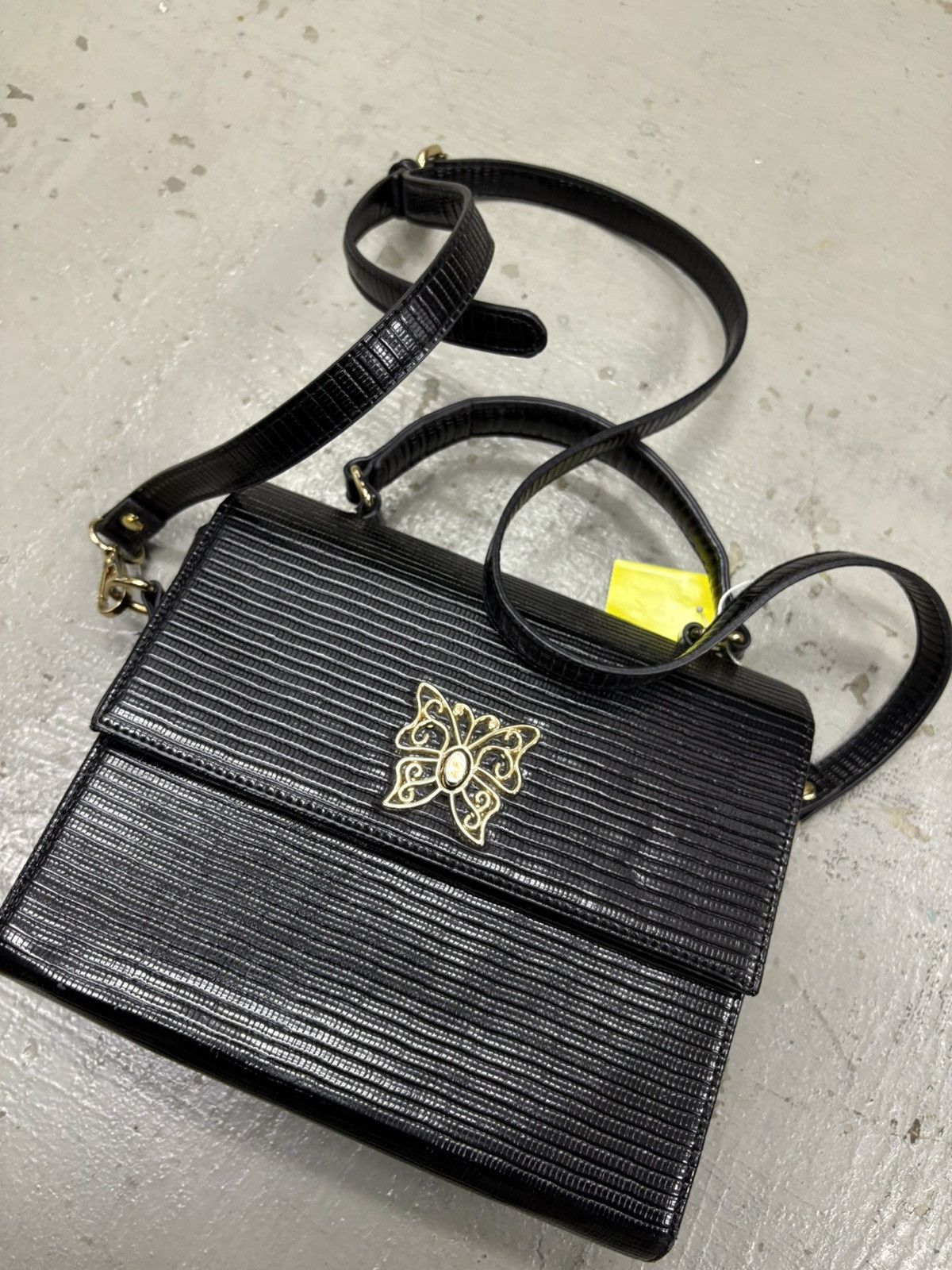 Hysteric Glamour Casita Mezzo Piano Butterfly Needles Synthetic Leather Bag Size ONE SIZE - 7 Thumbnail