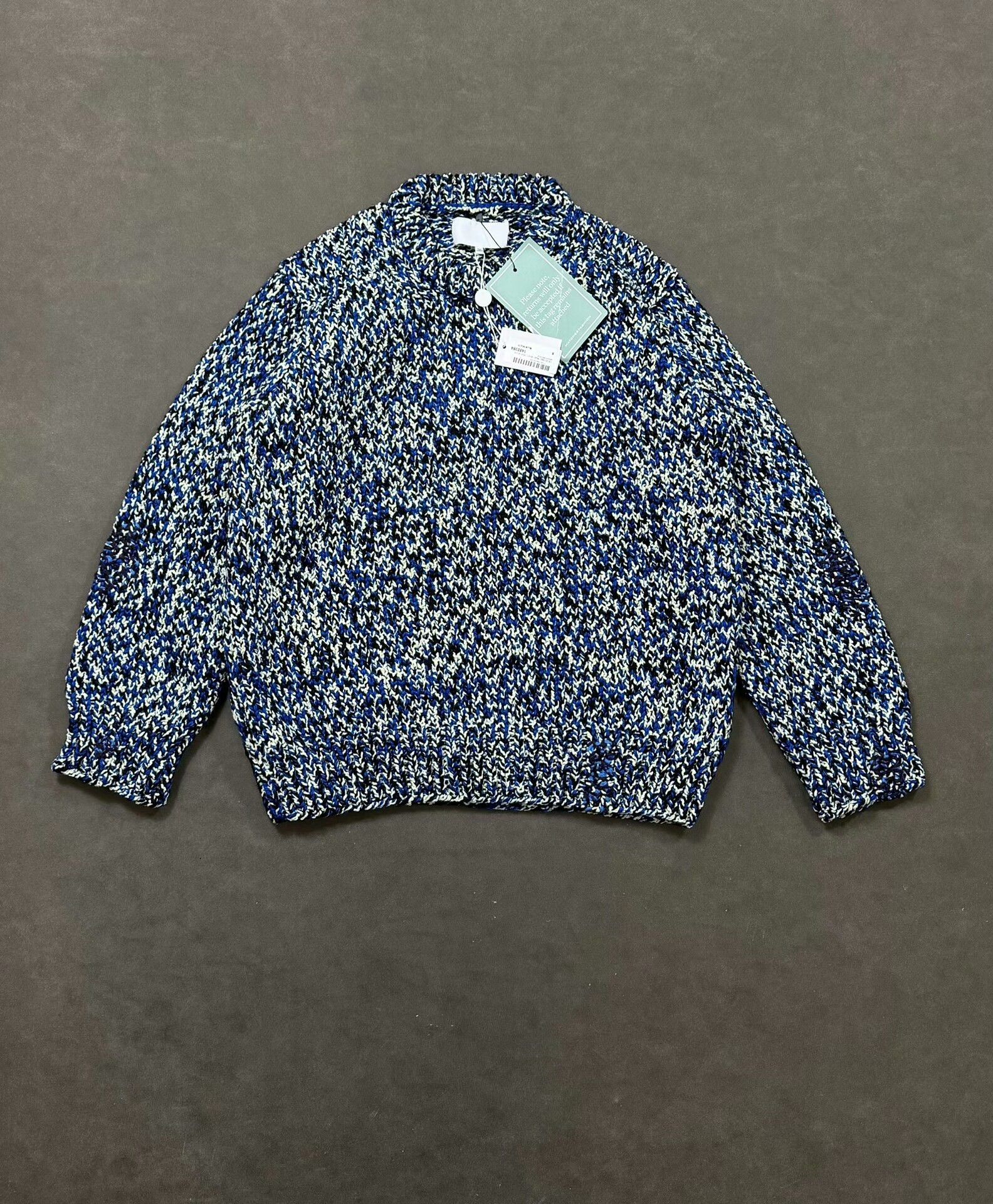 Maison Margiela maison margiela blue snowflake knit sweater Size US S / EU 44-46 / 1 - 1 Thumbnail