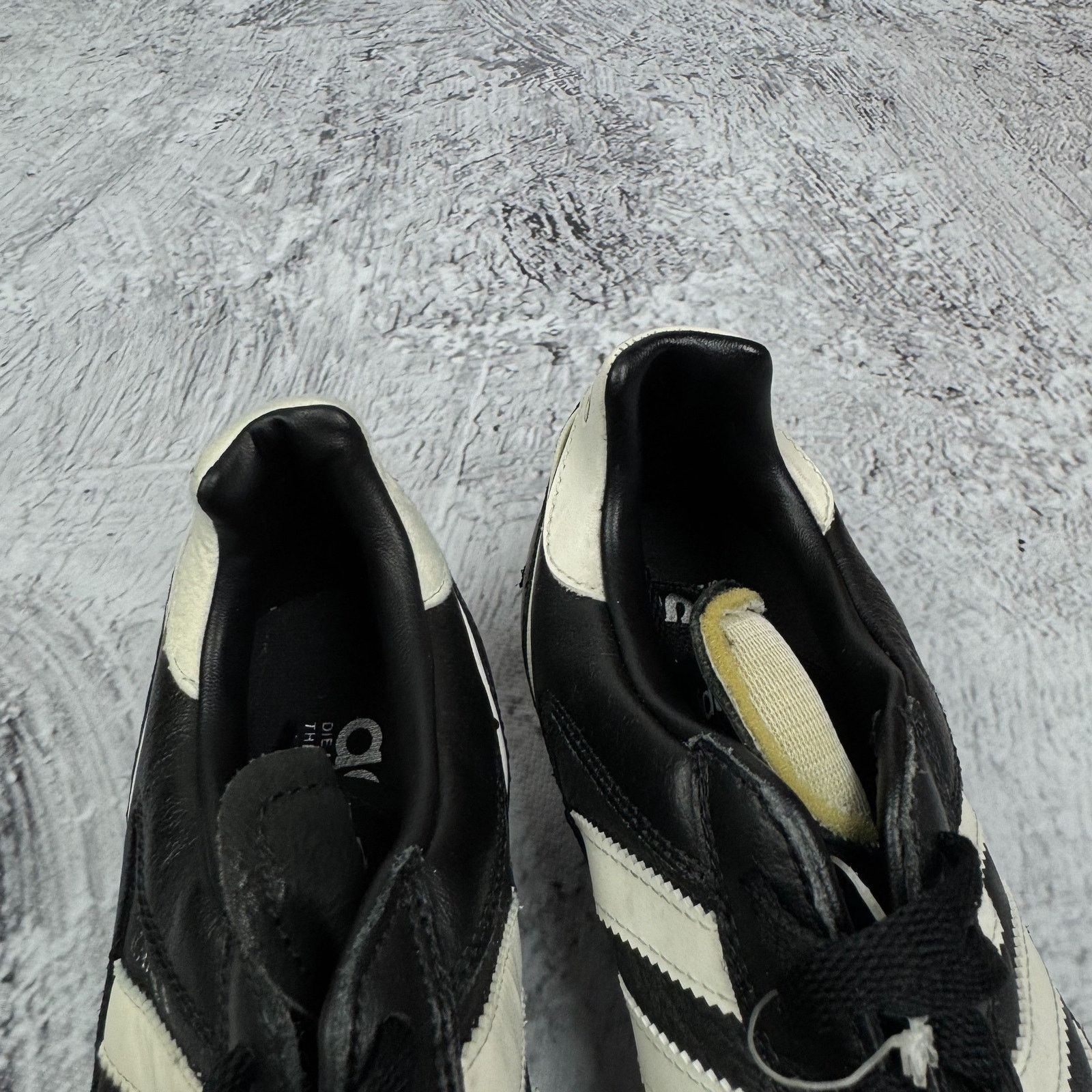 Adidas Adidas Kaiser 5 Cup Men's Black Beige Leather Soccer Cleats Size US 7 / EU 40 - 7 Thumbnail