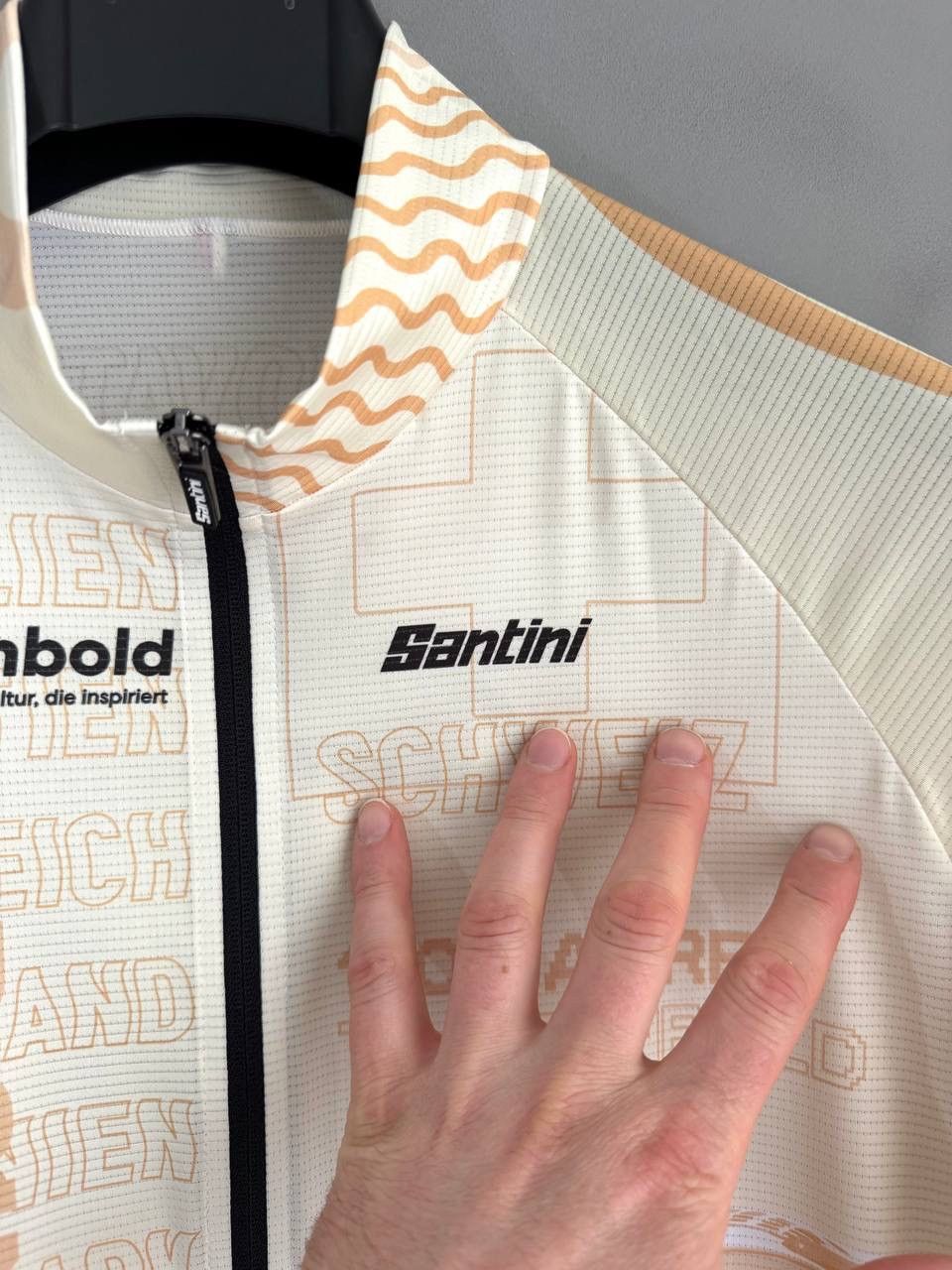 Other Santini SMS Short Sleeve Cycling Jersey, UNI Size XL-XXL Size US XL / EU 56 / 4 - 8 Thumbnail