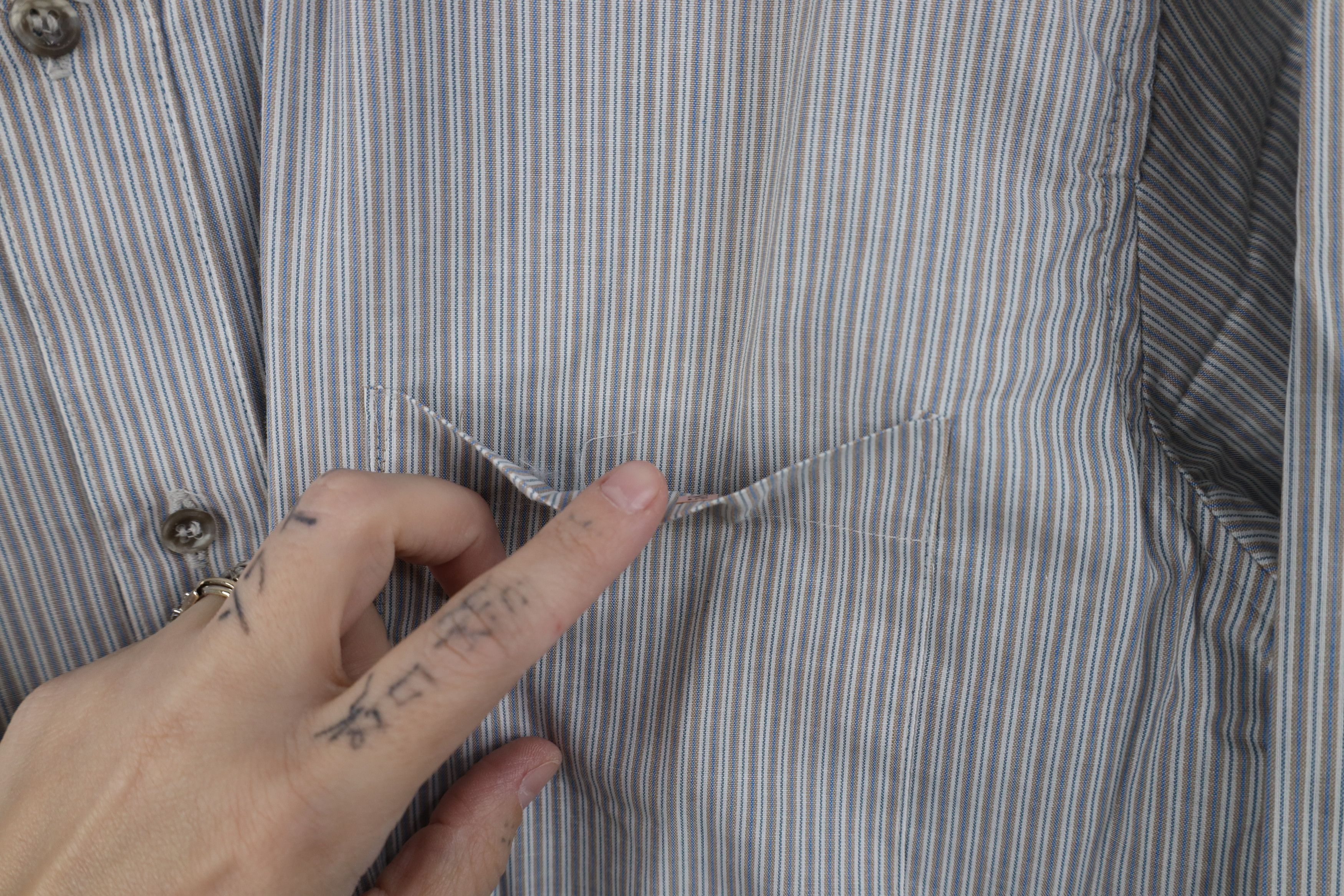 Vintage Deadstock Vintage 90s Streetwear Collared Button Down Shirt Size US M / EU 48-50 / 2 - 5 Thumbnail