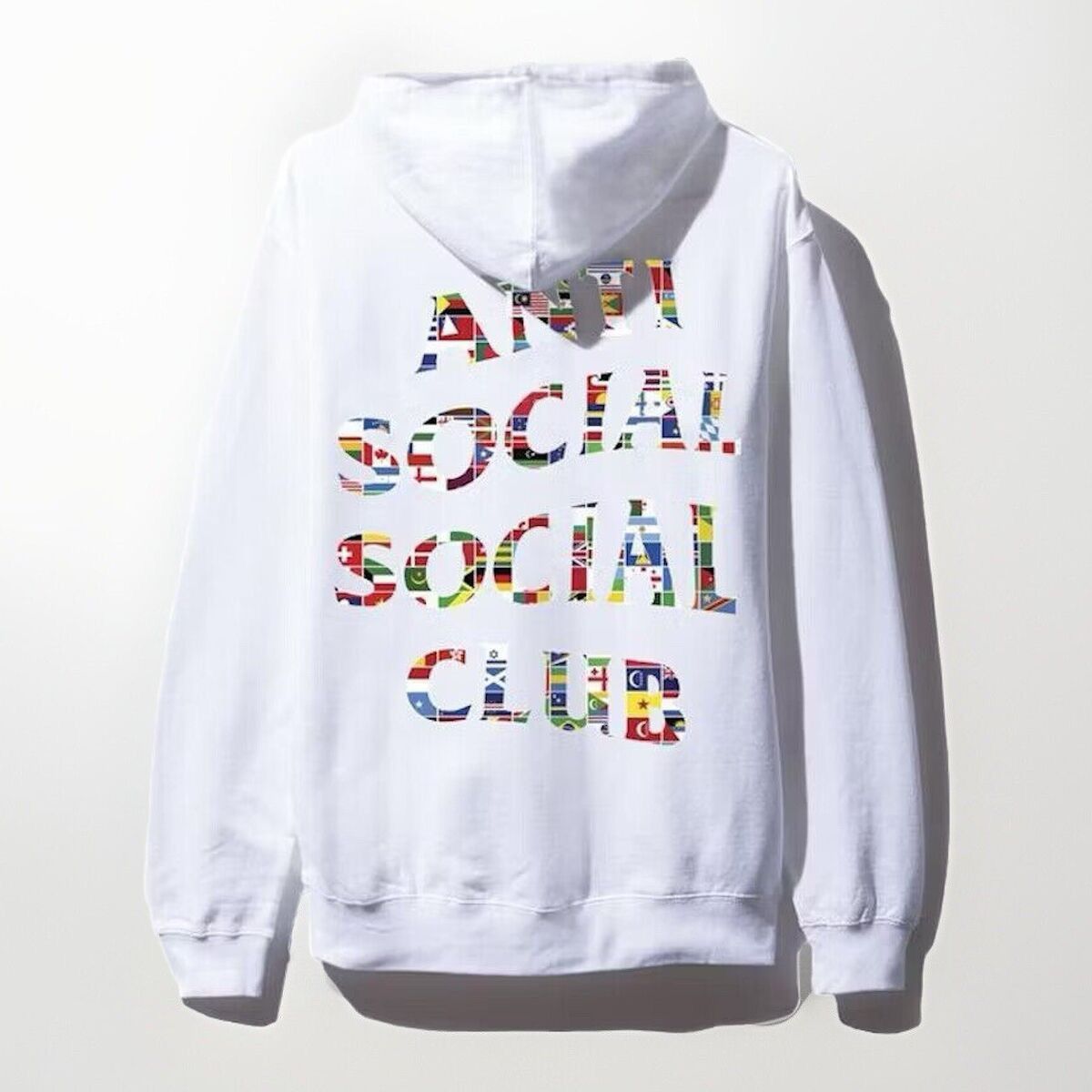 Anti Social Social Club Flag Hoodie | Grailed