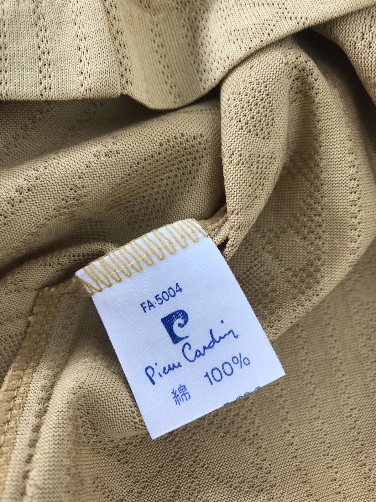 Pierre Cardin 90s Pierre Cardin Paris Tricot Single Pocket Polo Tee Size US M / EU 48-50 / 2 - 7 Thumbnail