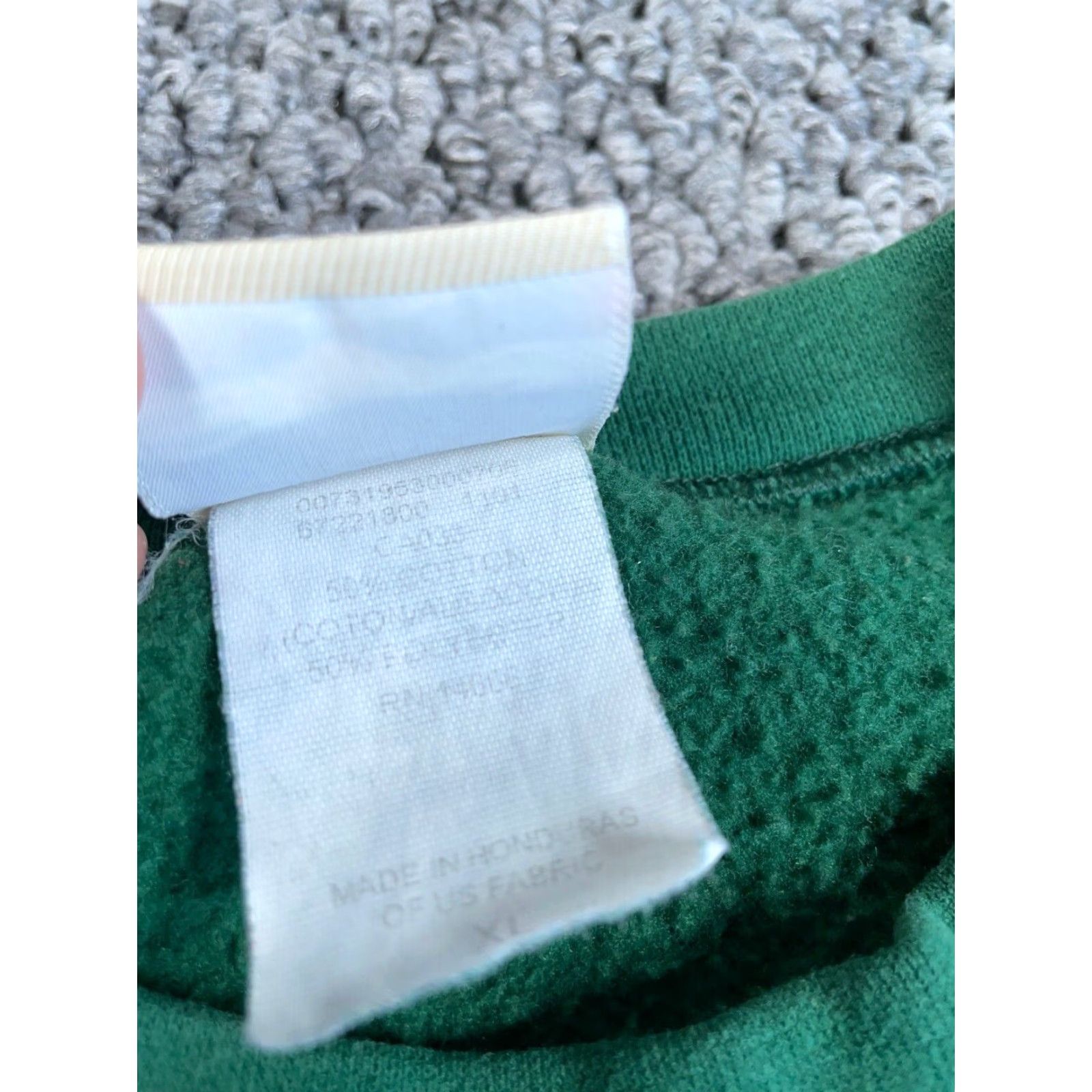 Lee VINTAGE Lee Flint Northwestern Edison Staff Sweatshirt Adults XL Green 50/50 Michigan 90s City Retro School Mens Size US XL / EU 56 / 4 - 4 Thumbnail
