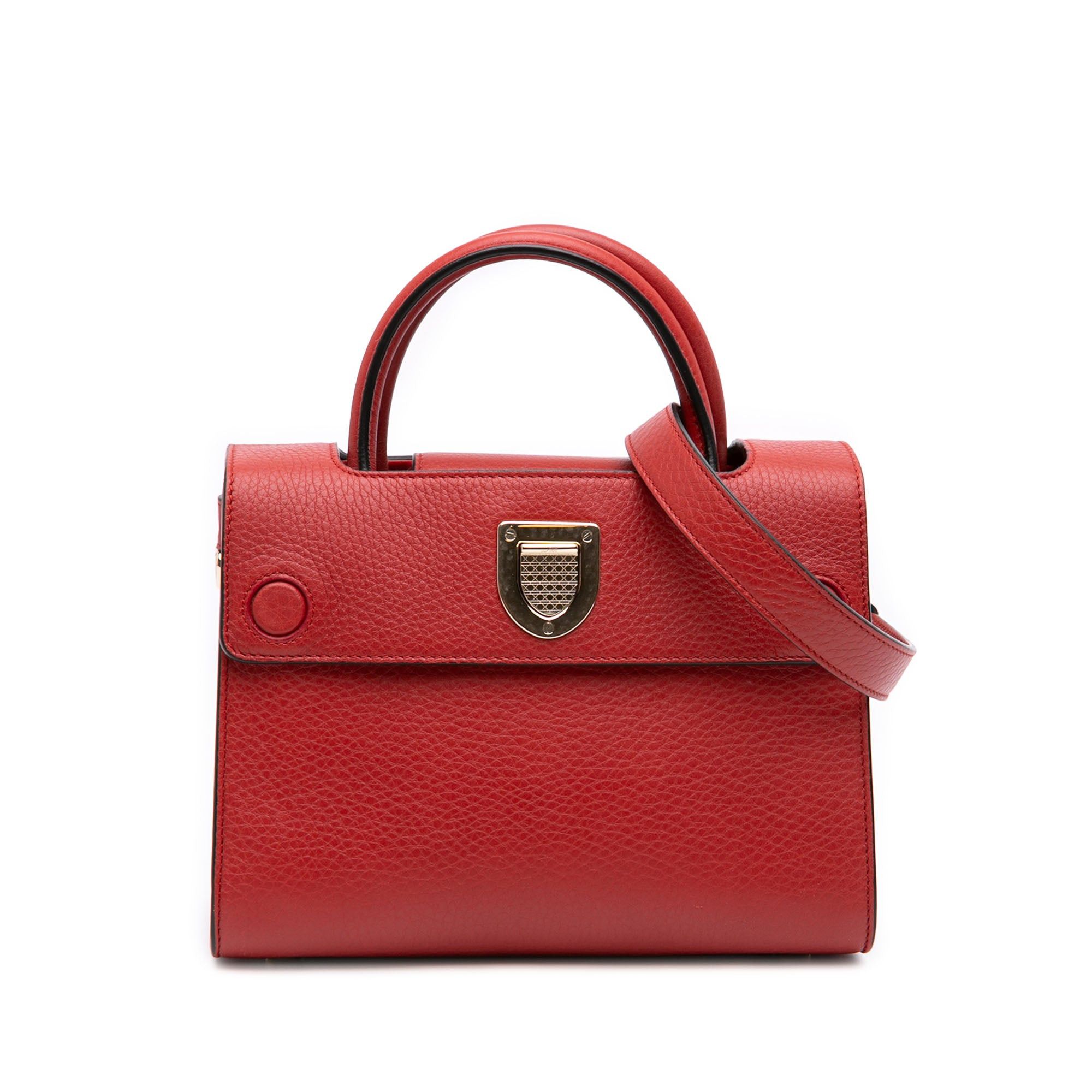 Dior Grained Calfskin Diorever Satchel Size ONE SIZE - 1 Thumbnail
