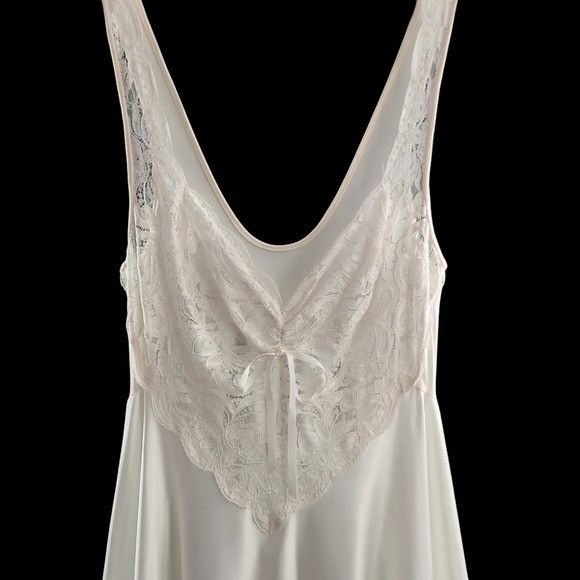 Vintage Rare Vintage 80s Olga Silver Label Nightgown Small Size S / US 4 / IT 40 - 4 Thumbnail