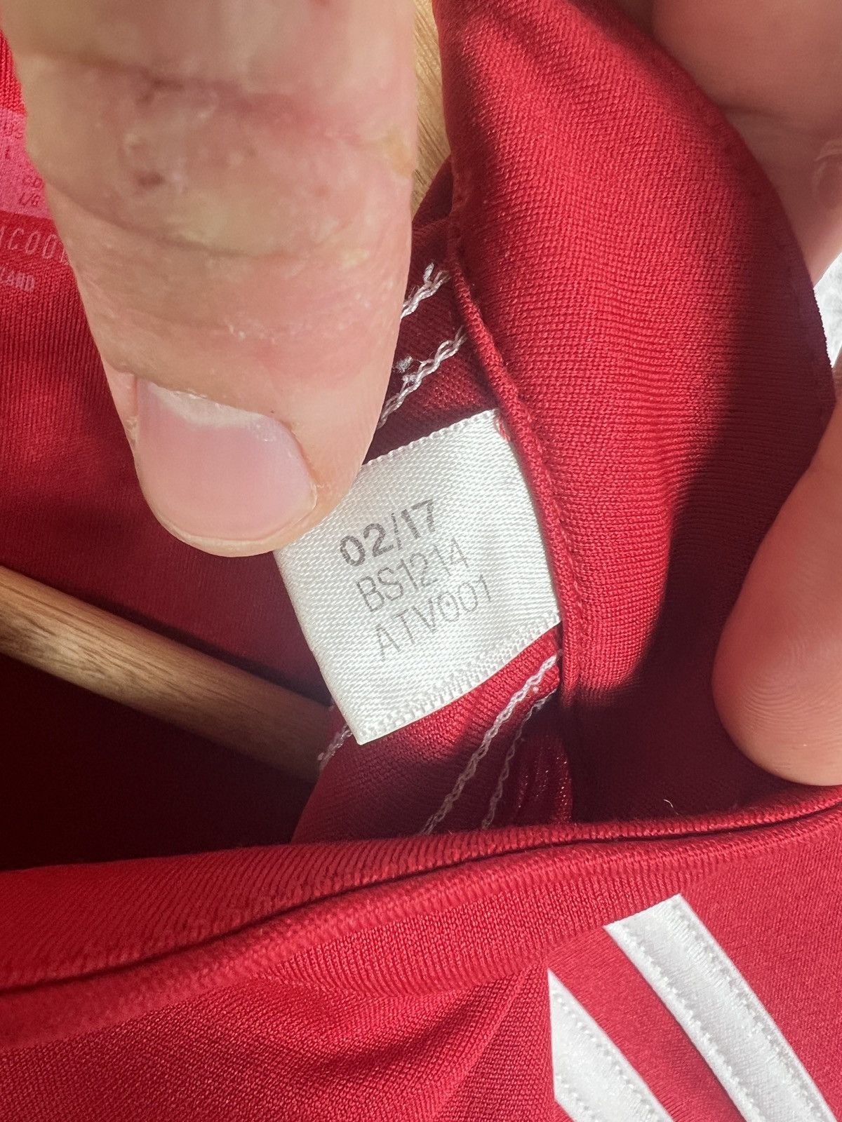 Adidas Manchester United Adidas 2017 18 Home Jersey Football Shirt Size US L / EU 52-54 / 3 - 6 Thumbnail