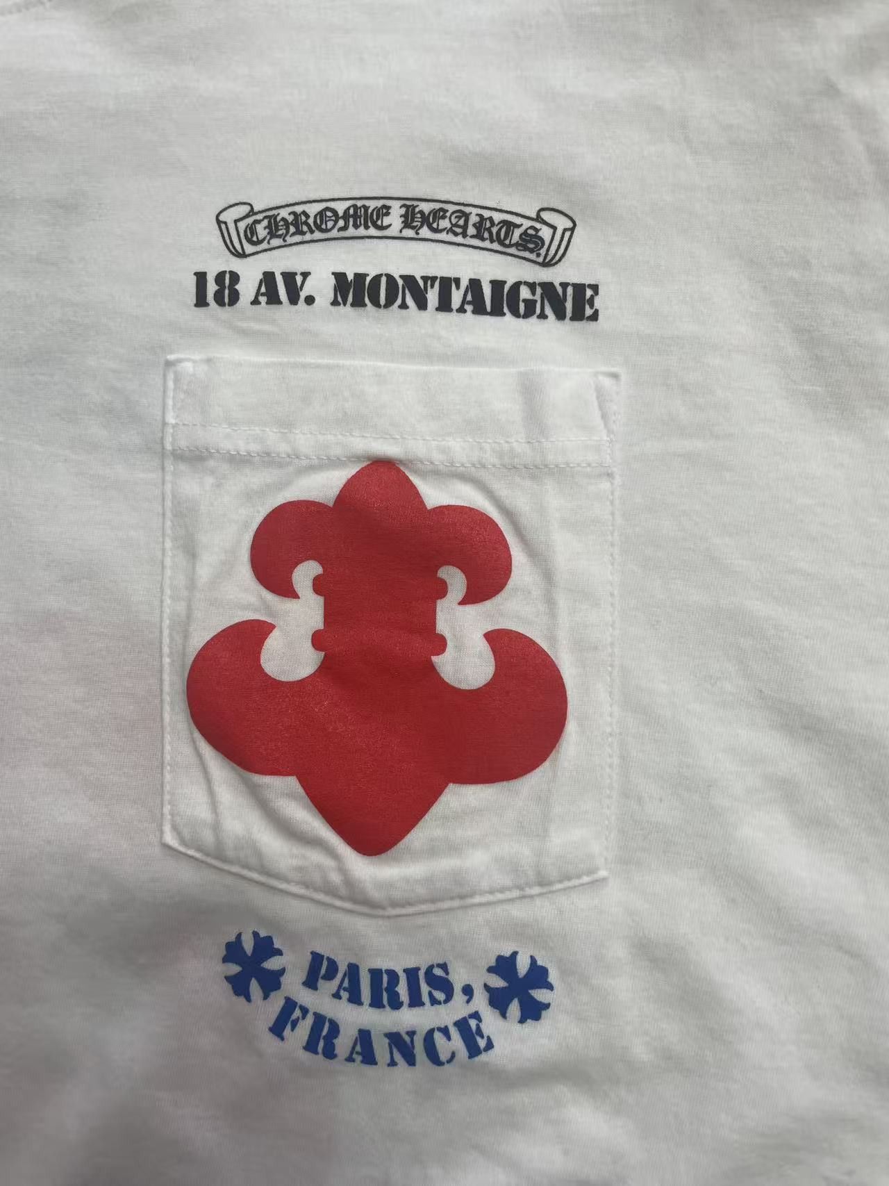 Chrome Hearts Chrome Hearts Paris Exclusive BS Fleur White Long Sleeve Tee Size US XXL / EU 58 / 5 - 3 Thumbnail