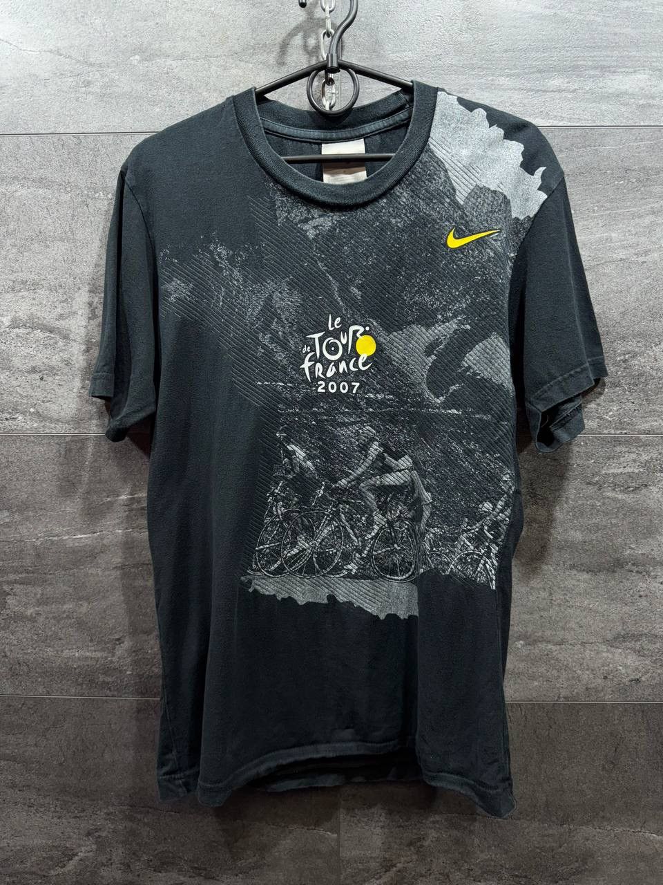 Vintage Rare 2007 Vintage Nike Swoosh Bike Cycling Tour De France Size US M / EU 48-50 / 2 - 1 Thumbnail