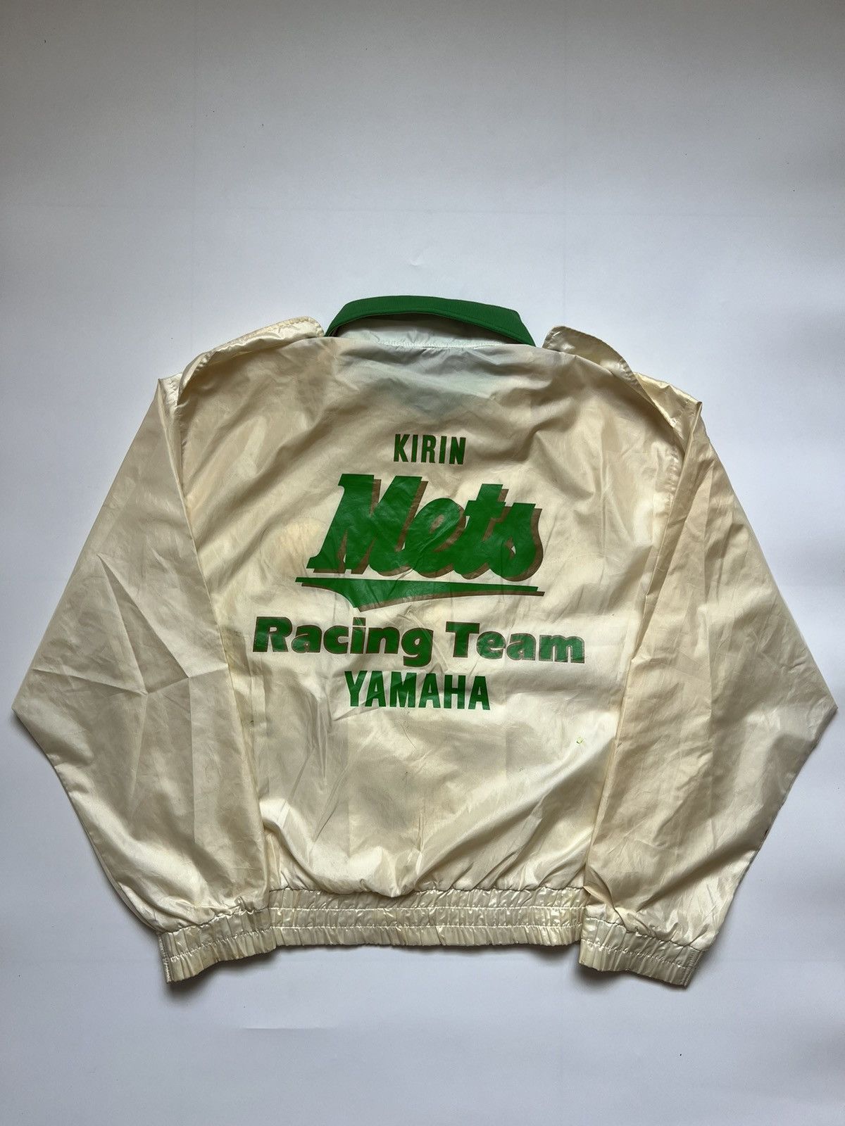 Japanese Brand Vintage Kirin Mets Racing Team Yamaha Size US L / EU 52-54 / 3 - 1 Thumbnail