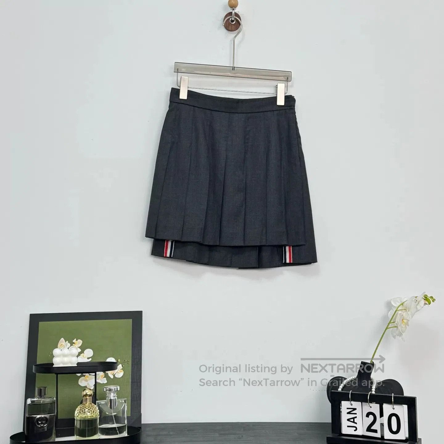 Thom Browne Thom Browne Classic Wool Pleated Skirt. Size 37" - 1 Thumbnail