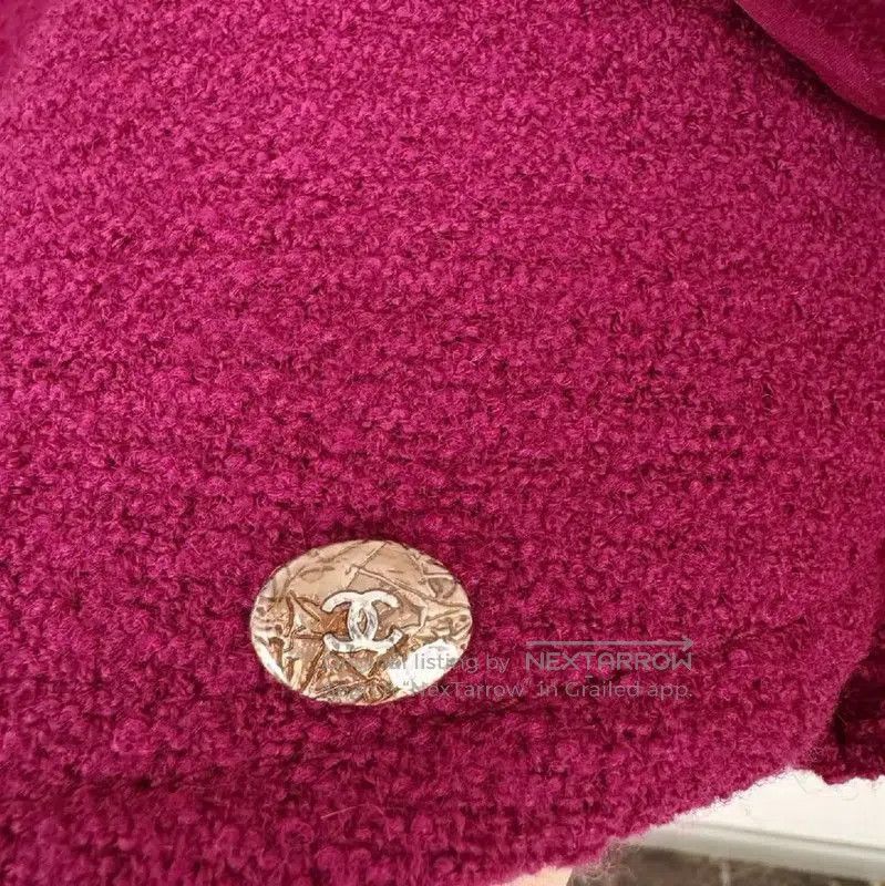 Chanel Chanel Pink Women's Winter Coat . Size S / US 4 / IT 40 - 5 Thumbnail