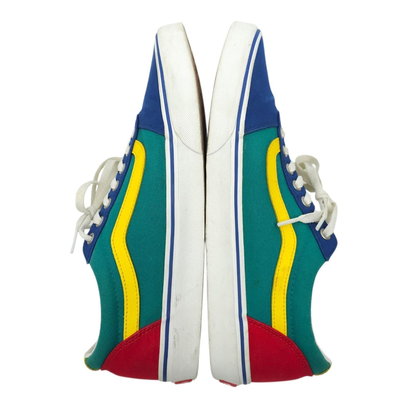 Vans Vans Ward Multi-Color Canvas Sneakers Mens 11 Primary Colors Size US 11 / EU 44 - 10 Thumbnail