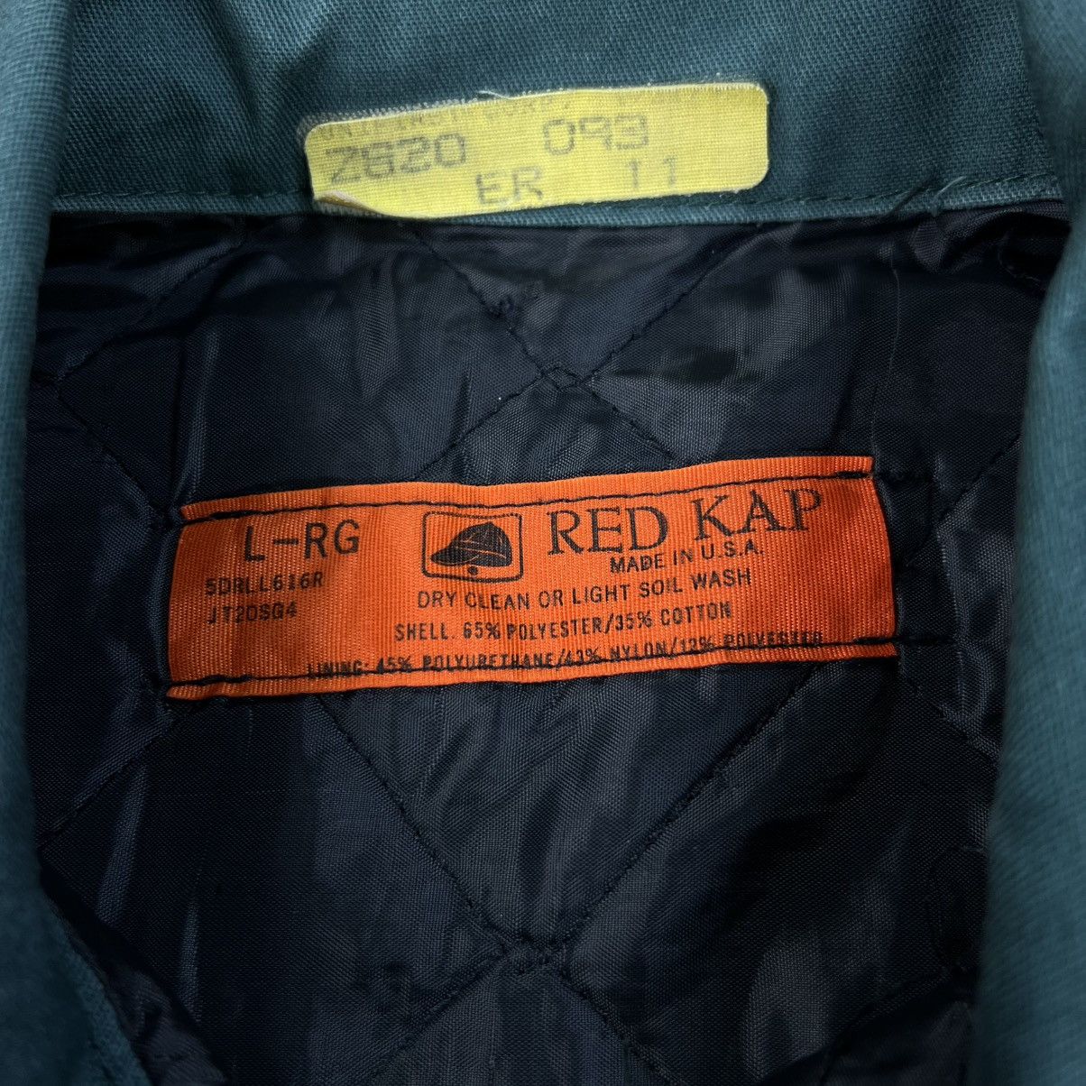 Red Kap × Vintage RED KAP DETROIT JACKET WORKWEAR MADE IN USA 80S VINTAGE Size US L / EU 52-54 / 3 - 2 Thumbnail