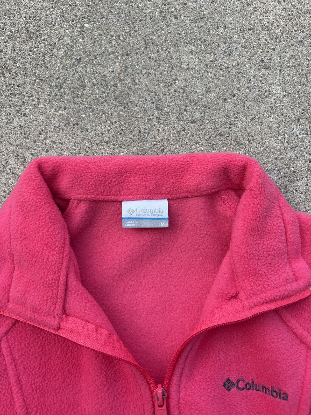 Columbia Columbia Benton Springs Pink Full Zip Fleece Jacket Size M Size M / US 6-8 / IT 42-44 - 3 Thumbnail