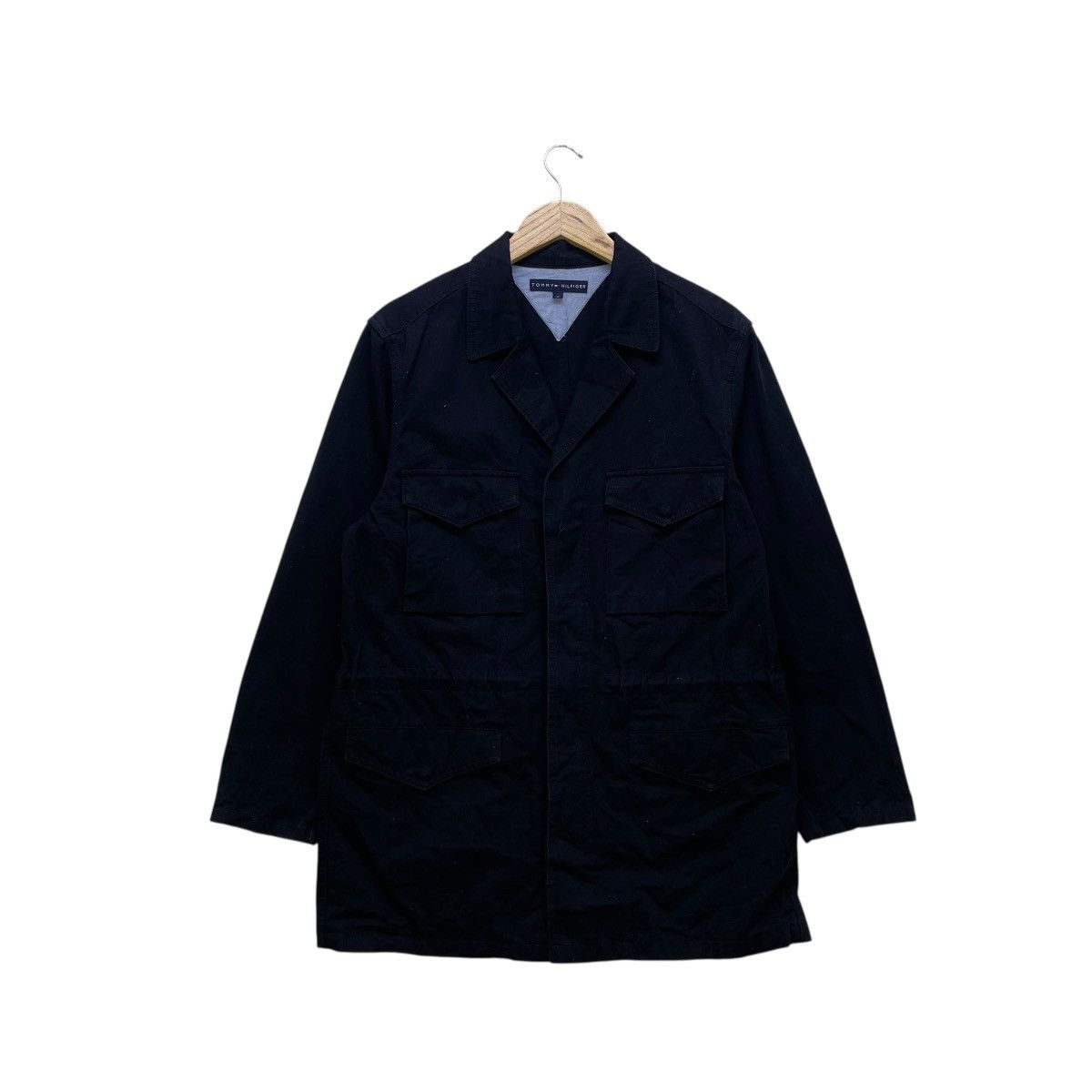 Tommy Hilfiger 💥Vintage Tommy Hilfiger Multi Pocket Jacket Size US M / EU 48-50 / 2 - 1 Thumbnail