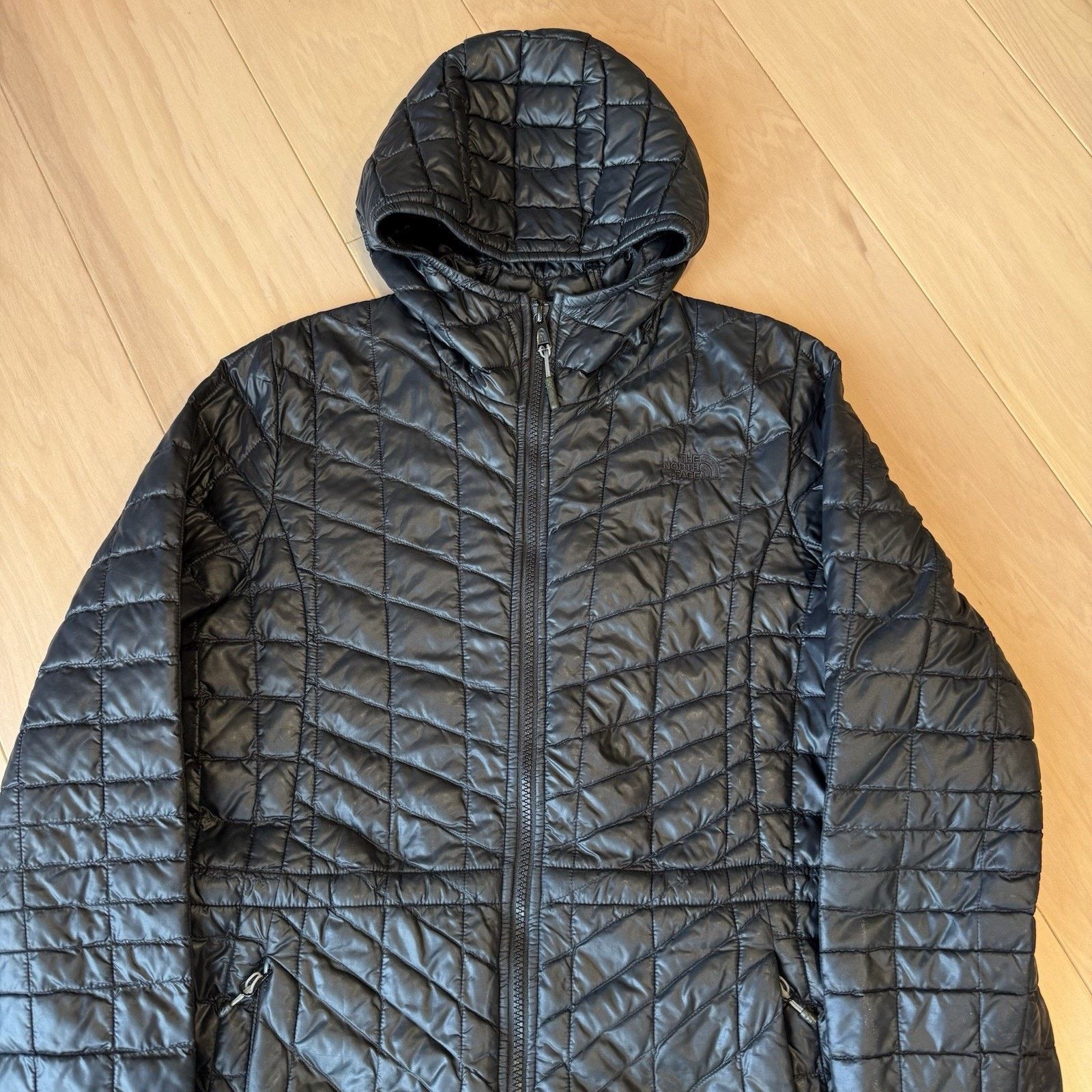 The North Face North Face Thermoball Parka Jacket Black Full Zip Insulated Size M / US 6-8 / IT 42-44 - 4 Thumbnail