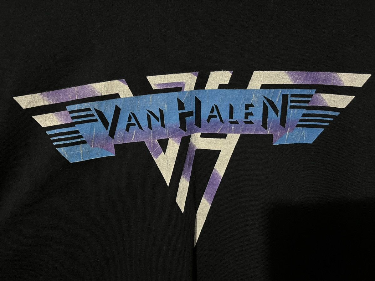 Vintage Vintage Van Halen 2007-2008 Tour shirt Size US XL / EU 56 / 4 - 4 Thumbnail
