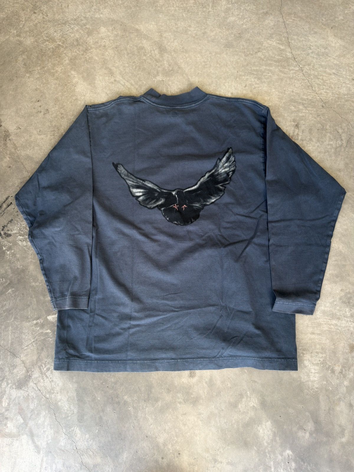 Balenciaga × Gap × Yeezy Yeezy dove L/S tee Size US M / EU 48-50 / 2 - 3 Thumbnail