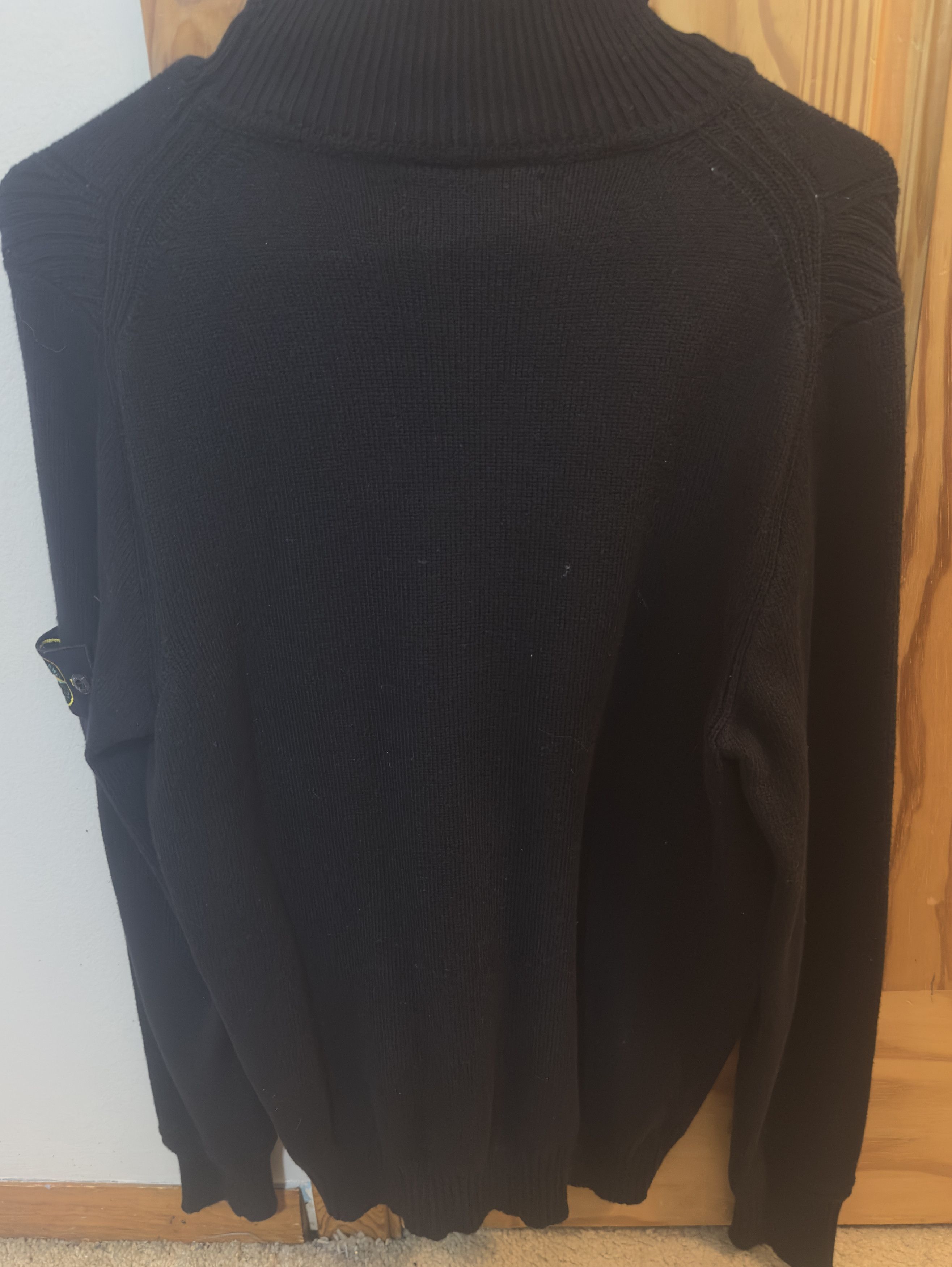 Stone Island Stone Island Black Knit Turtleneck Size US M / EU 48-50 / 2 - 3 Thumbnail