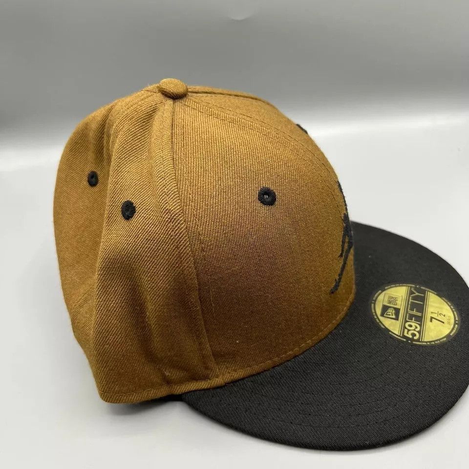 New Era Air Jordan Hat Men Embroidered Logo Fifty New Era Fitted Cap Size ONE SIZE - 3 Thumbnail