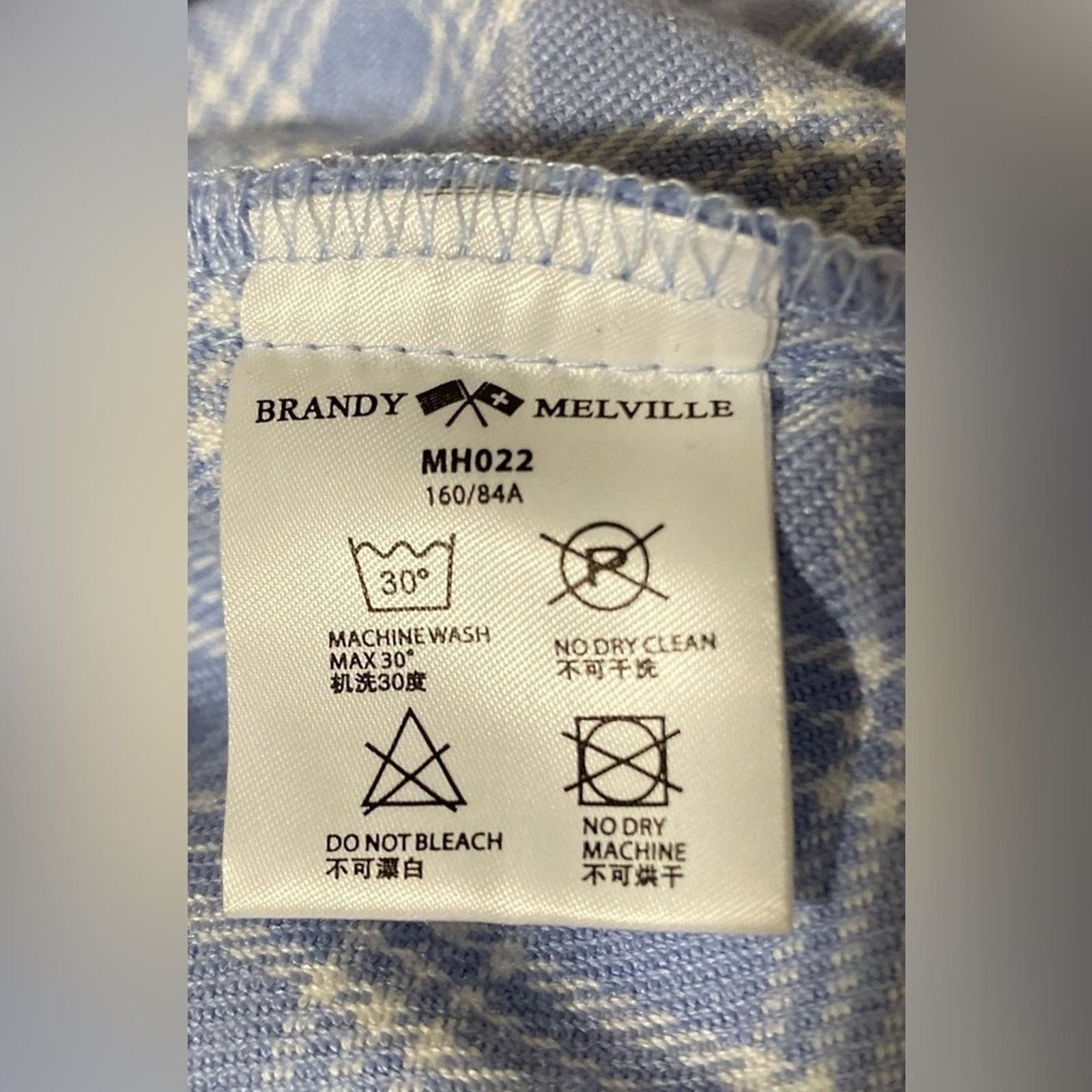Brandy Melville John Galt x Brandy Melville | Plaid Mini Skirt| Small Size 22" - 3 Thumbnail