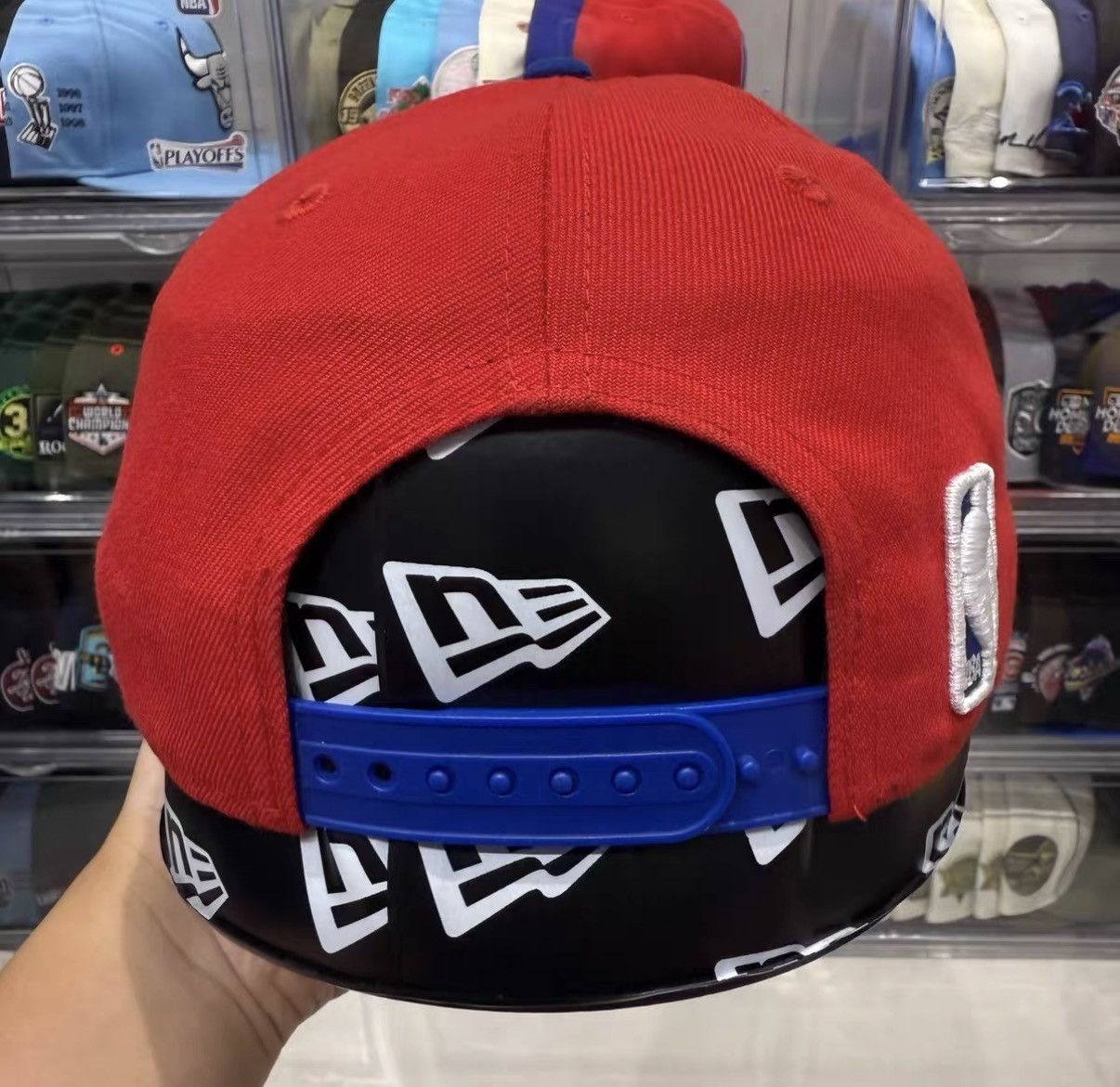 New Era New Era NBA Classic Logo Flat Brim Baseball Cap J32 Size ONE SIZE - 3 Thumbnail