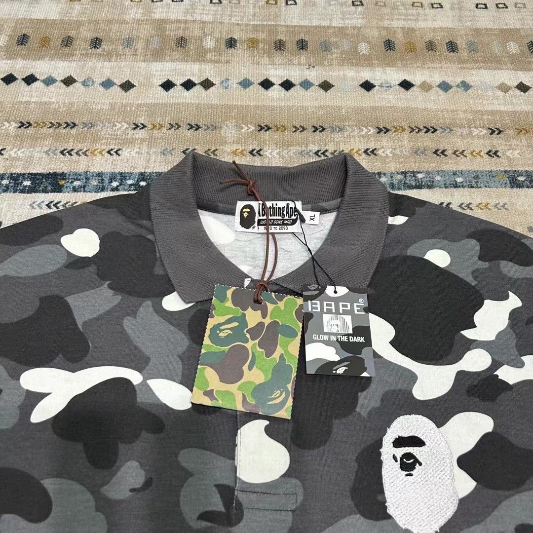 Bape BAPE CAMO POLO Size US XL / EU 56 / 4 - 3 Thumbnail