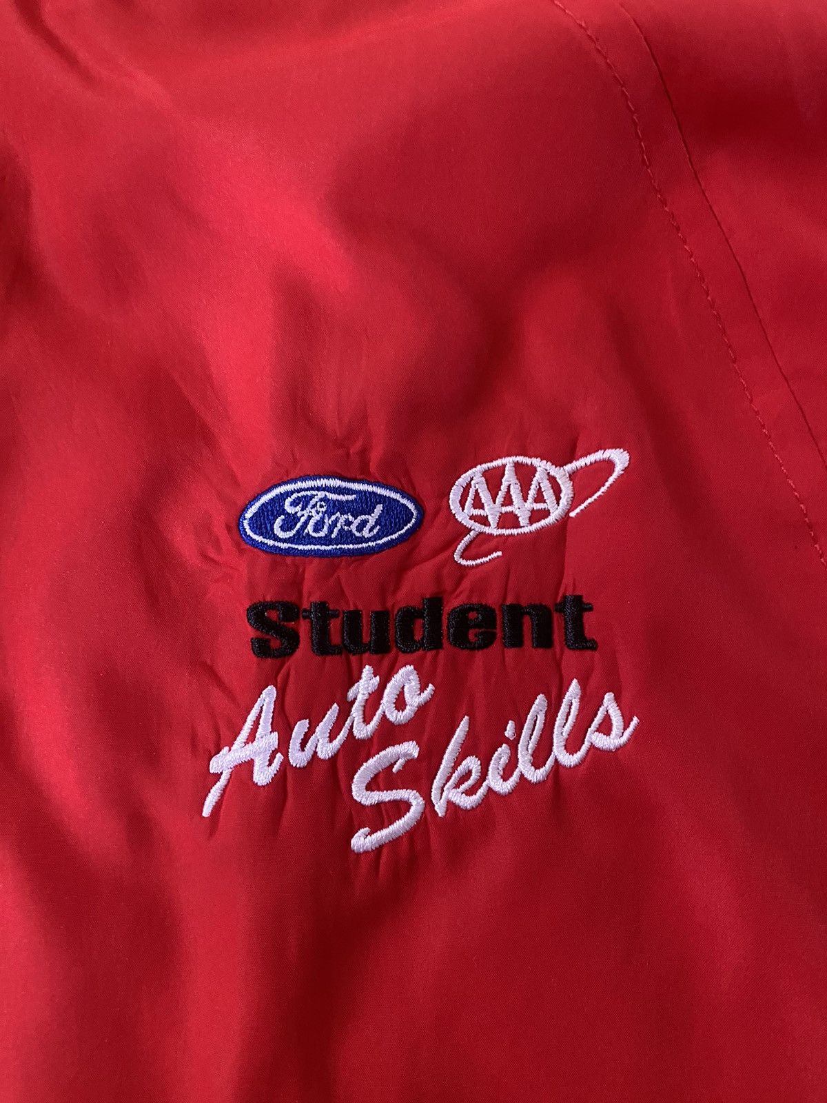 Ford Vintage Ford Auto Skills Windbreaker Zipper Jacket XL Size US L / EU 52-54 / 3 - 3 Thumbnail