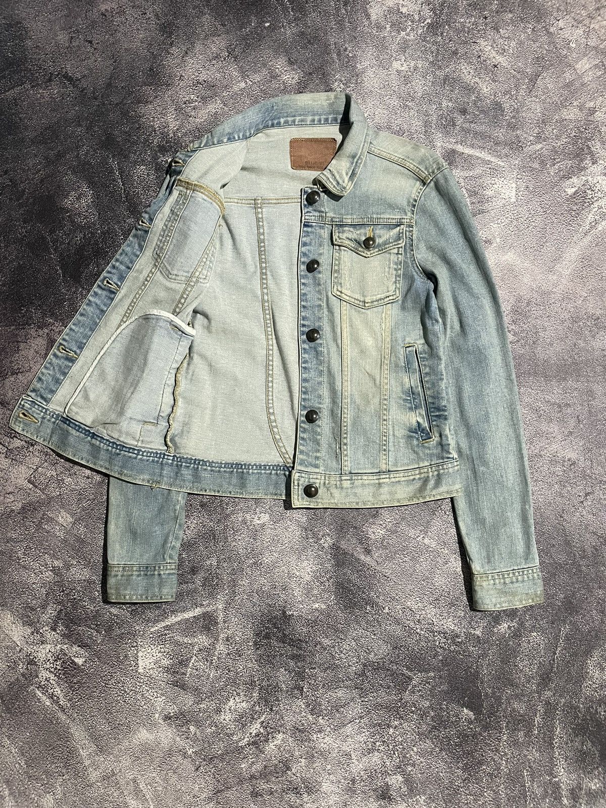 Blue Blue Japan Blue Blue Japan Napoleon Distresed Denim Jackets Size M / US 6-8 / IT 42-44 - 6 Thumbnail