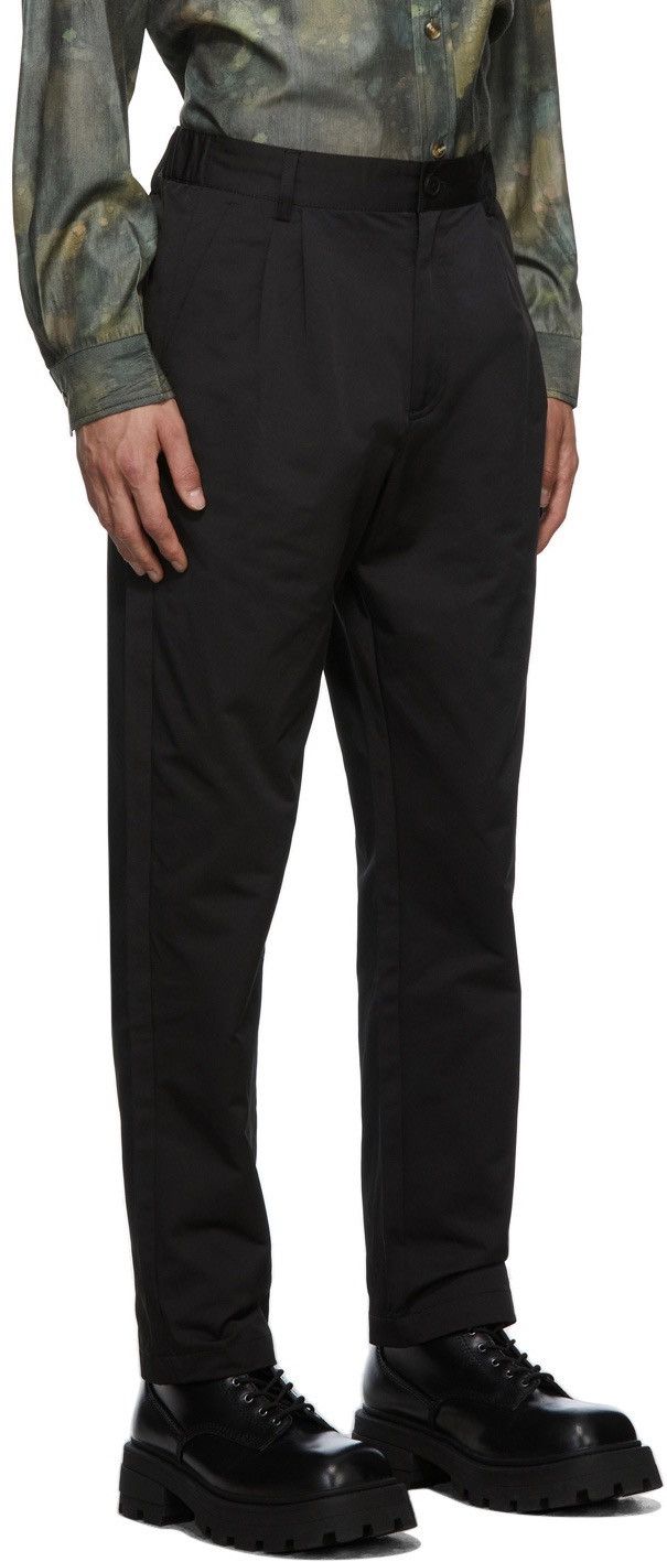 Han Kjobenhavn !DS! AW22 Han Kjobenhavn Tapered Black Trousers Size US 30 / EU 46 - 1 Thumbnail