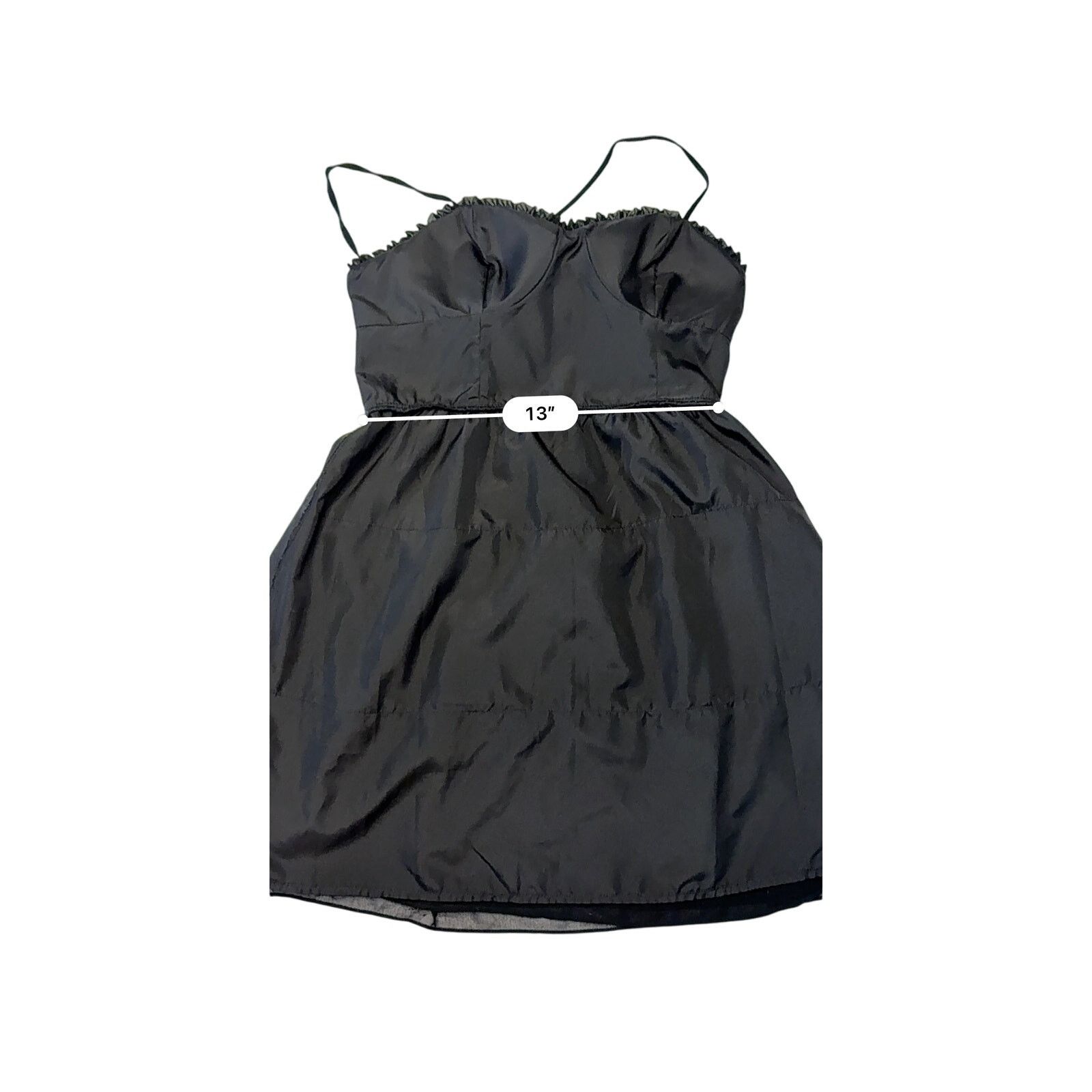 American Eagle Outfitters American Eagle Outfitters Tiered Black Dress sz 8 LBD Party Size M / US 6-8 / IT 42-44 - 7 Thumbnail